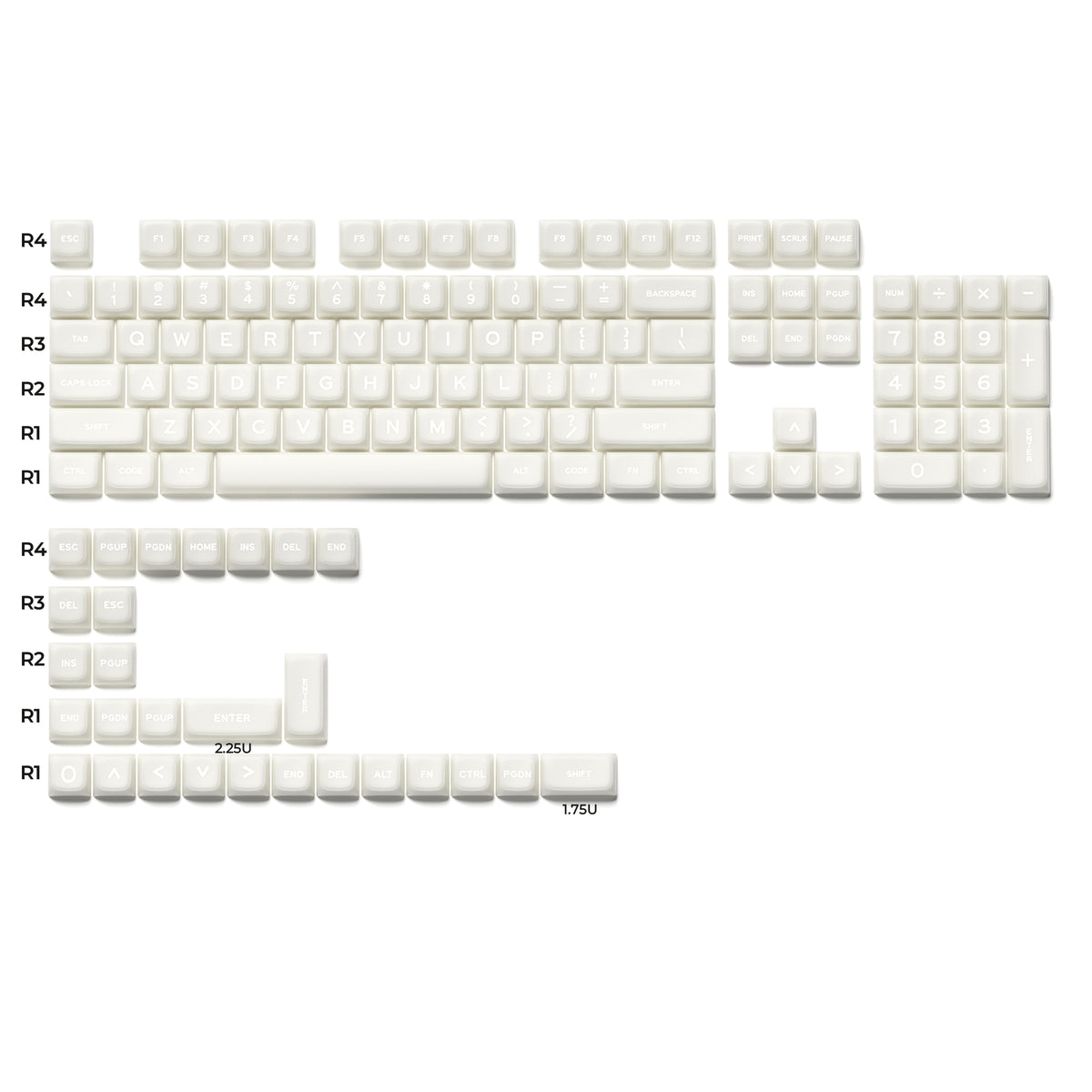 XVX Frost Jade White Keycap Set | XVX Keyboard – XVX Keyboard Channel