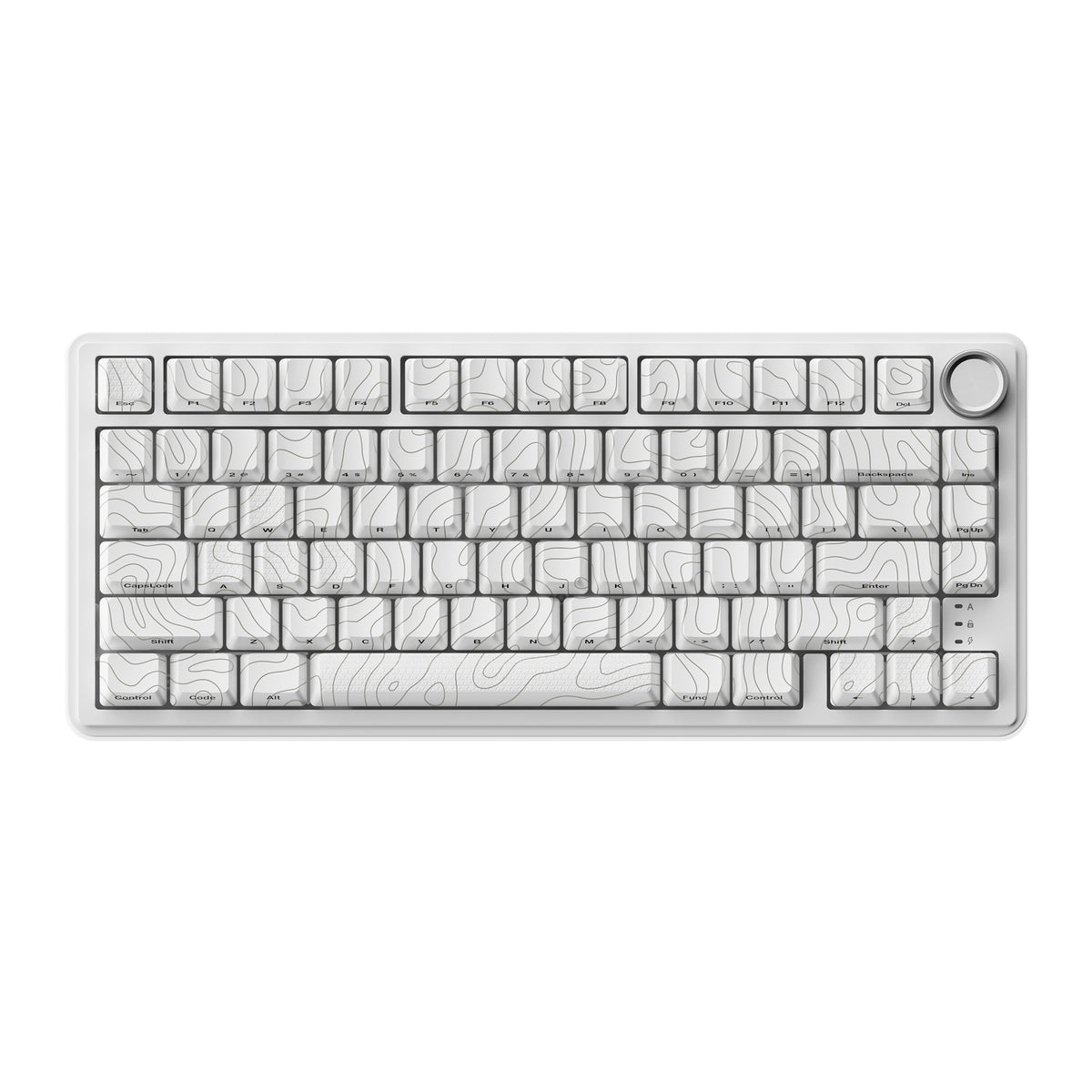 M75 Lumina Topographic Themed Keyboard | XVX Keyboard – XVX