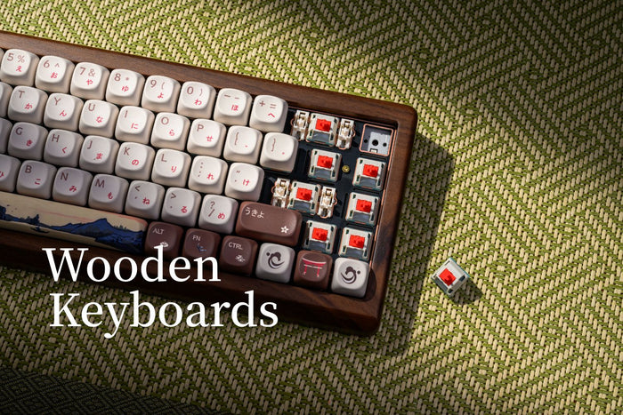 XVX MU68 Wooden Keyboard