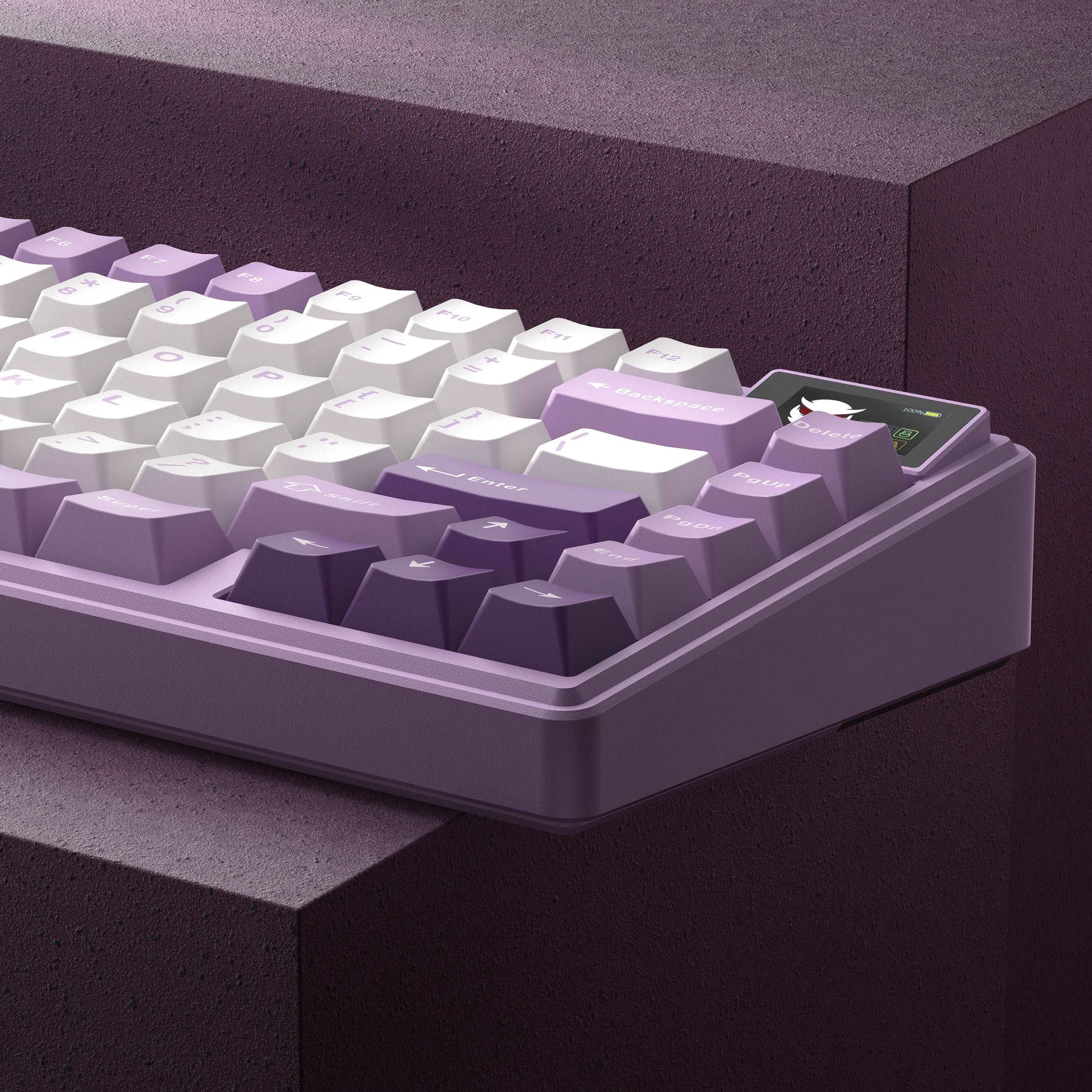 XVX K75 Pro CNC Aluminum Mechanical Keyboard Hot Swap Switchs Flex Cuts PCB With PBT Keycaps - xvxchannel