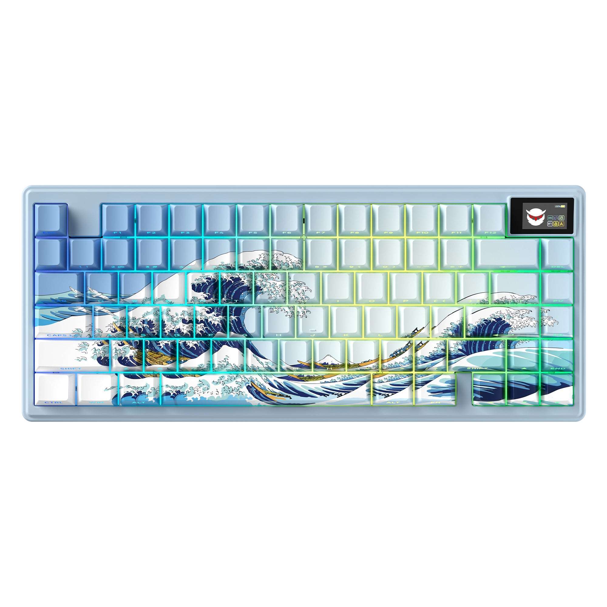 XVX K75 Pro CNC Aluminum Mechanical Keyboard Hot Swap Switchs Flex Cuts PCB With PBT Keycaps - xvxchannel
