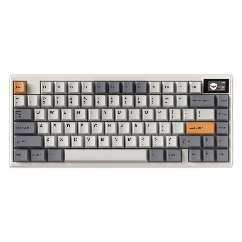XVX K75 Pro CNC Aluminum Mechanical Keyboard Hot Swap Switchs Flex Cuts PCB With PBT Keycaps - xvxchannel