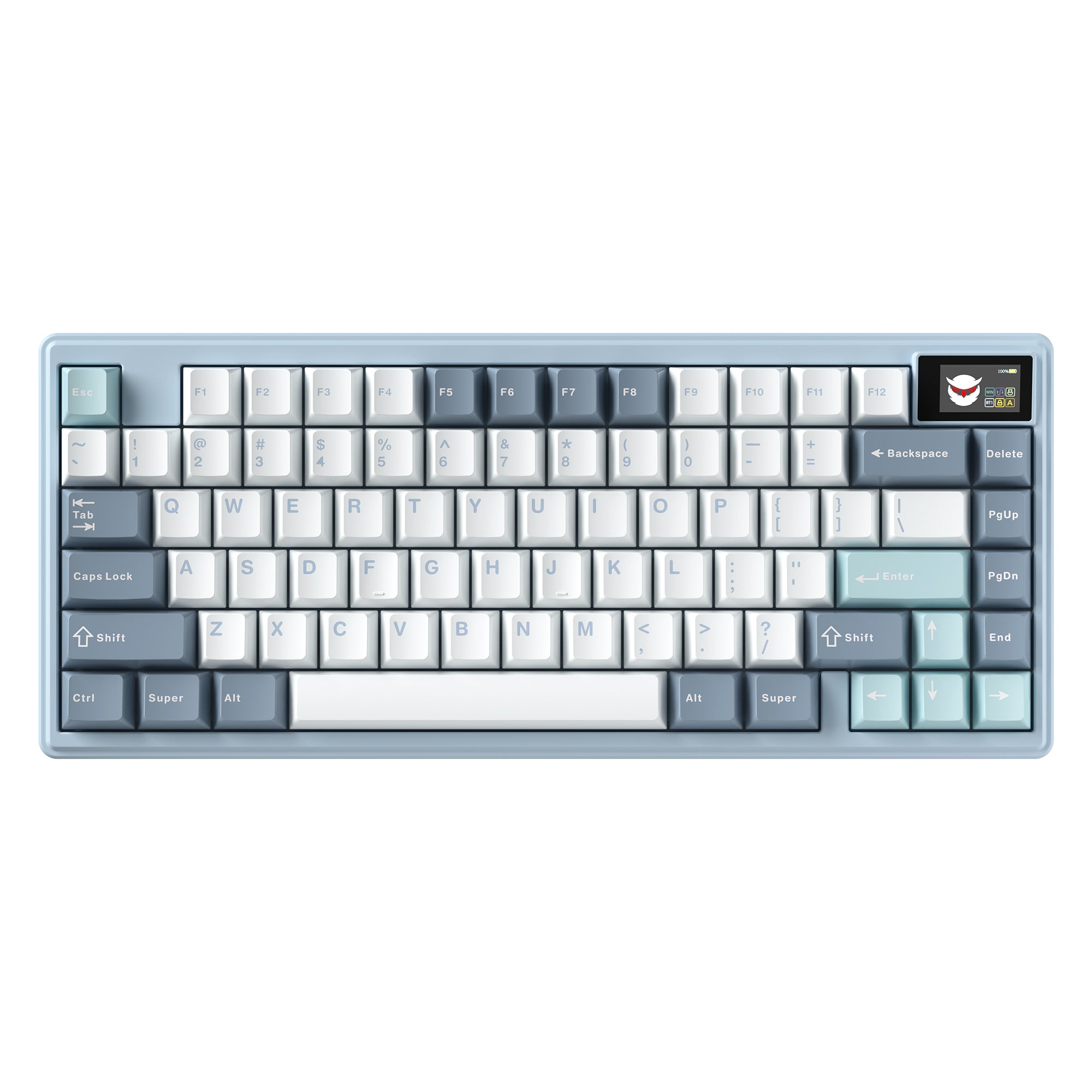 XVX K75 Pro CNC Aluminum Mechanical Keyboard Hot Swap Switchs Flex Cuts PCB With PBT Keycaps - xvxchannel