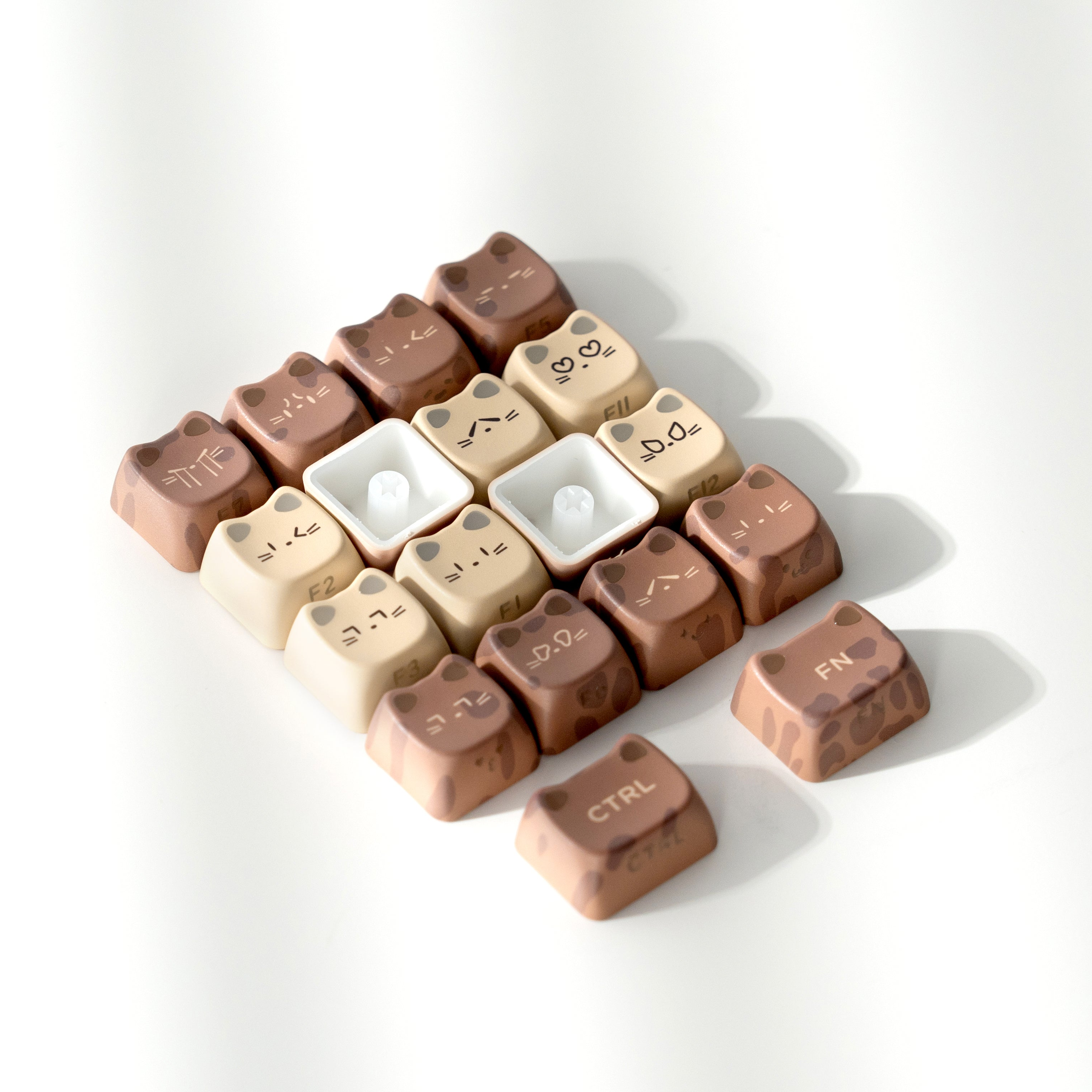 XVX Lumicat MAO Profile Side-Printed Shine-Through 113-Key Keycap Set XVX Keyboard