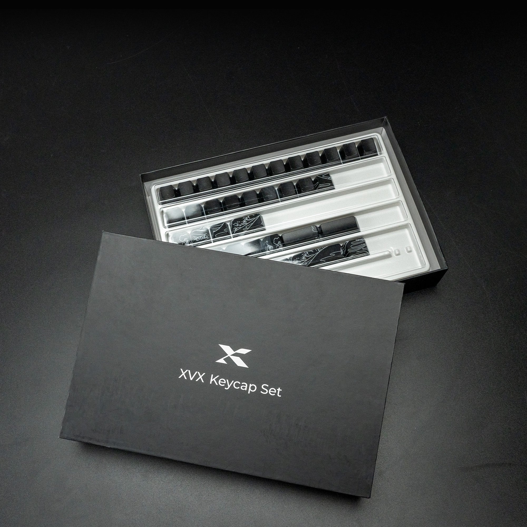 XVX IMD Wave of Kanagawa Pattern Shine-Through OEM Profile Keycap Set