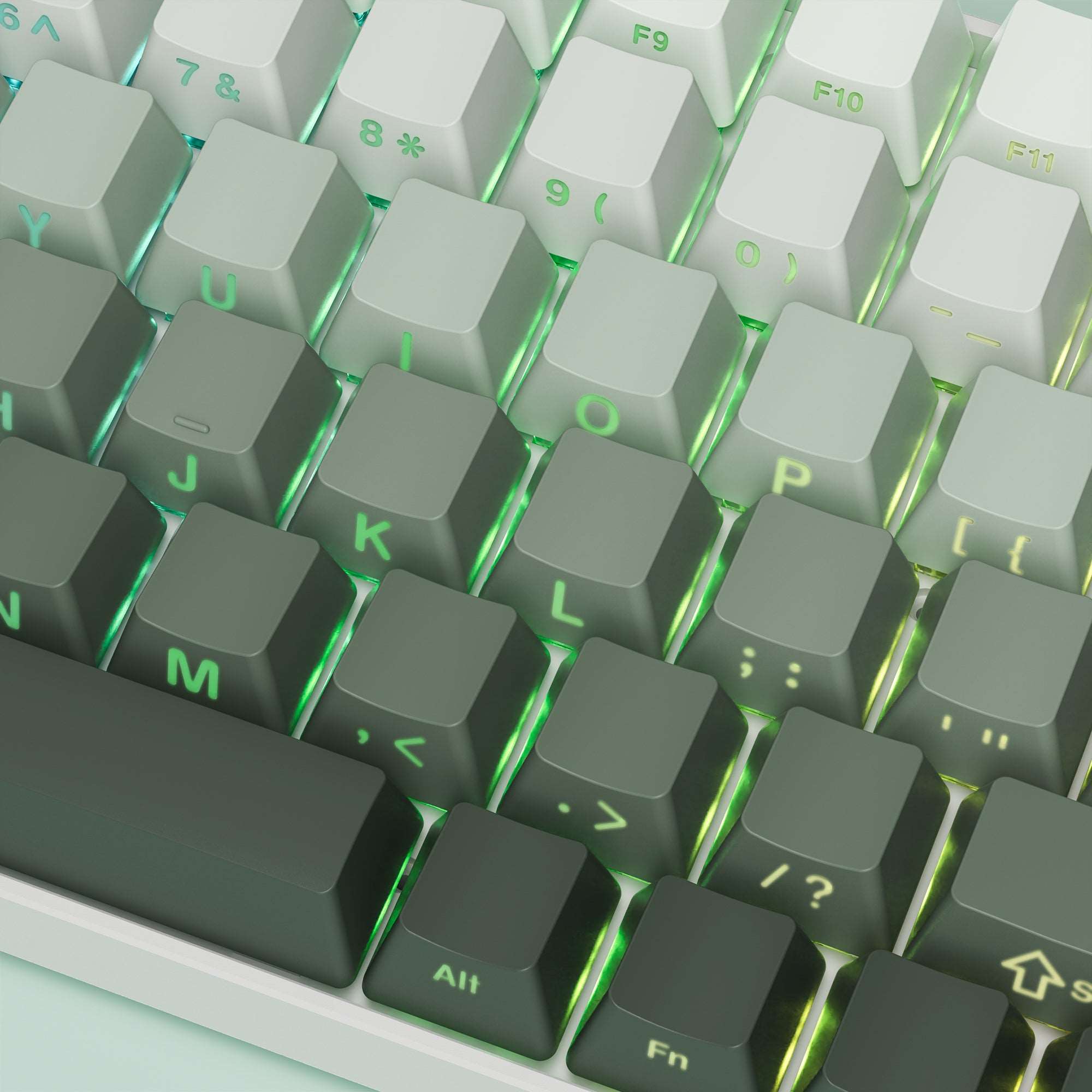 XVX Gradient Series 136-Key Side-Printed OEM Profile Keycap (7