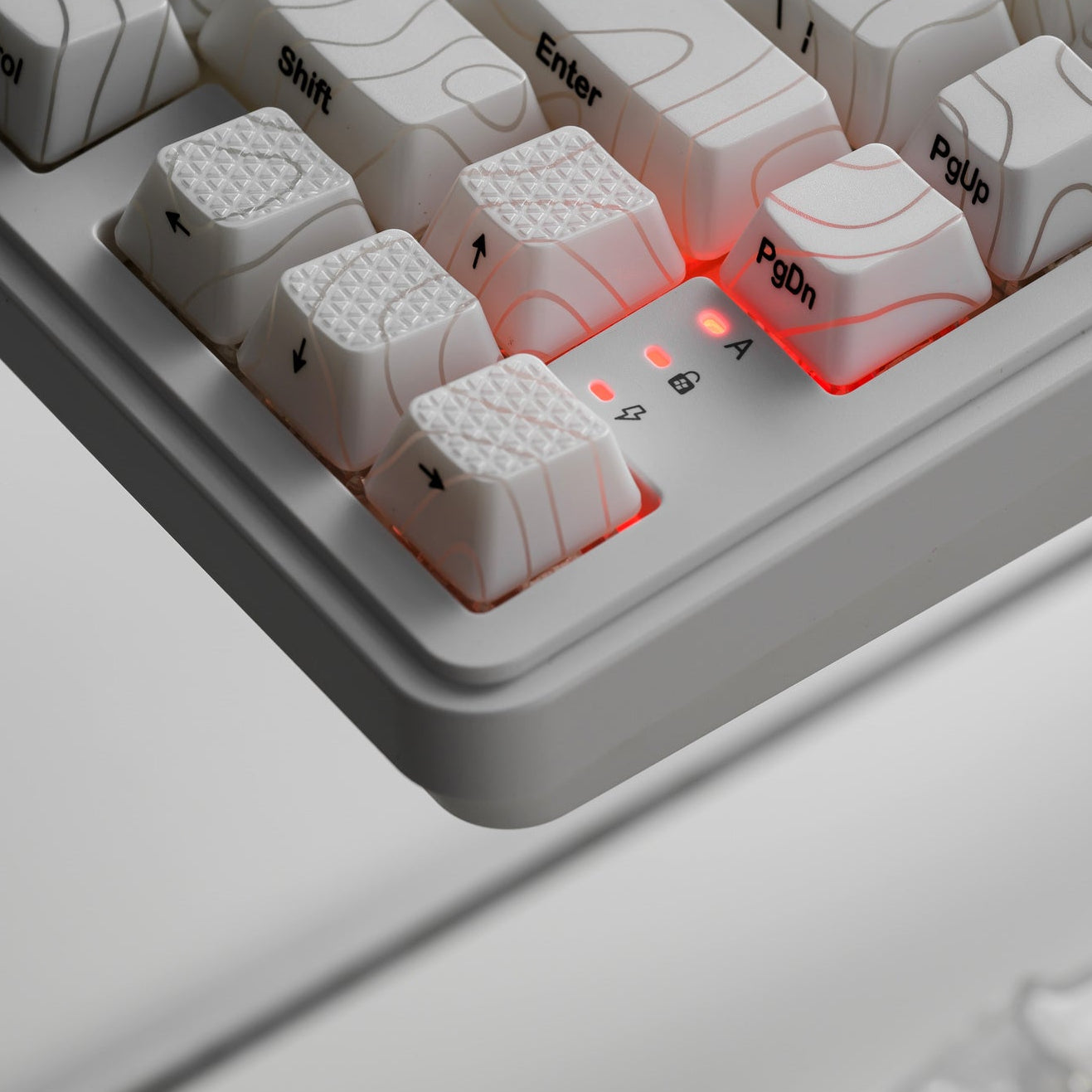 XVX M75 Lumina Topographic Themed 75% Tri-Mode RGB Keyboard with Knob XVX Keyboard Channel