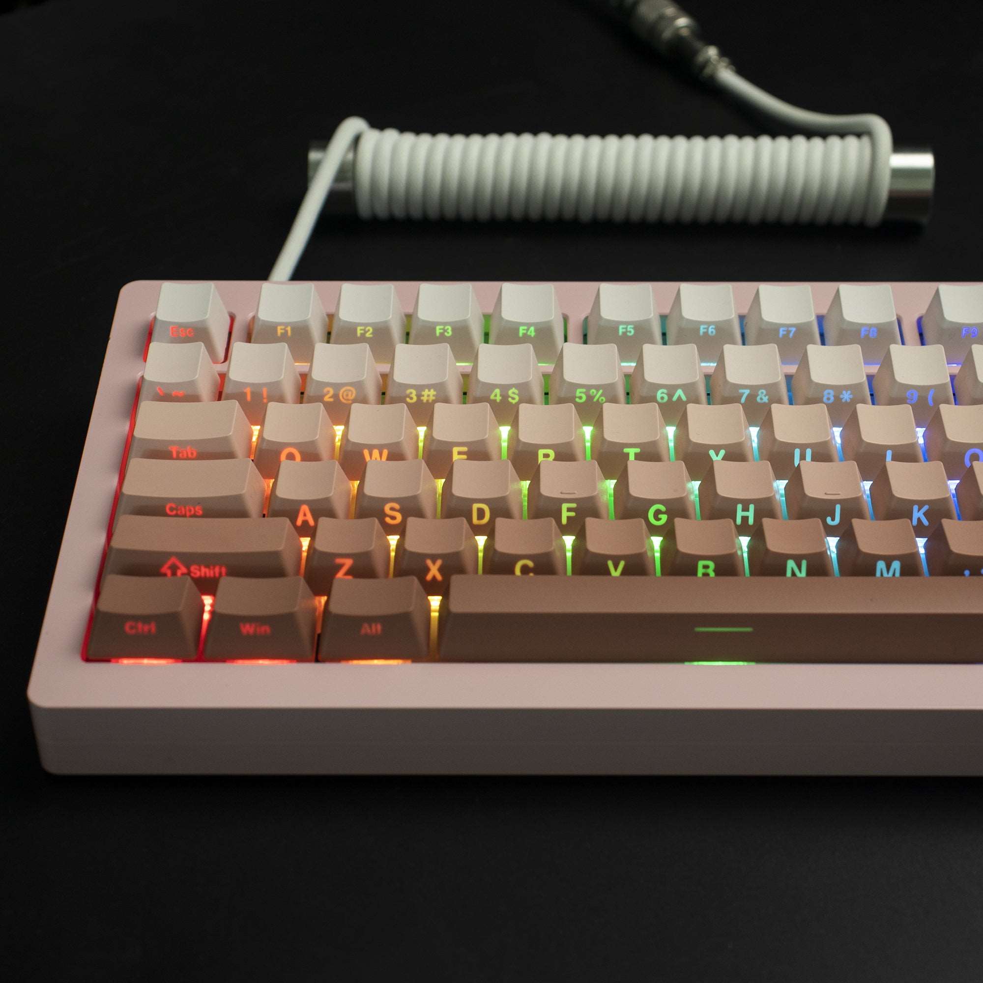 XVX Gradient Series 136-Key Side-Printed OEM Profile Keycap (7 Colors) - xvxchannel