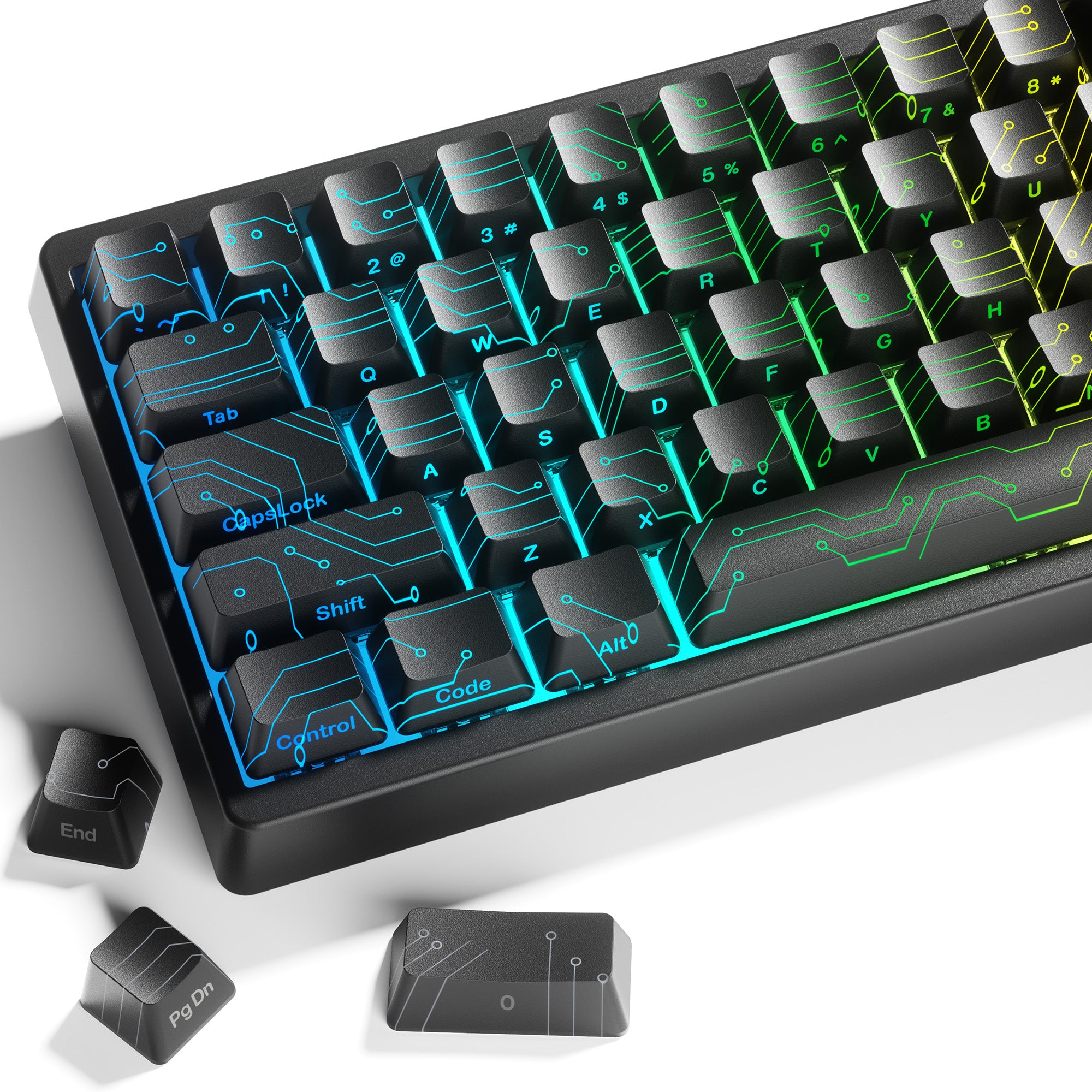 XVX PCB-Vision OEM Profile IMD-Tech Keycap Set 118-Key XVX Keyboard Channel