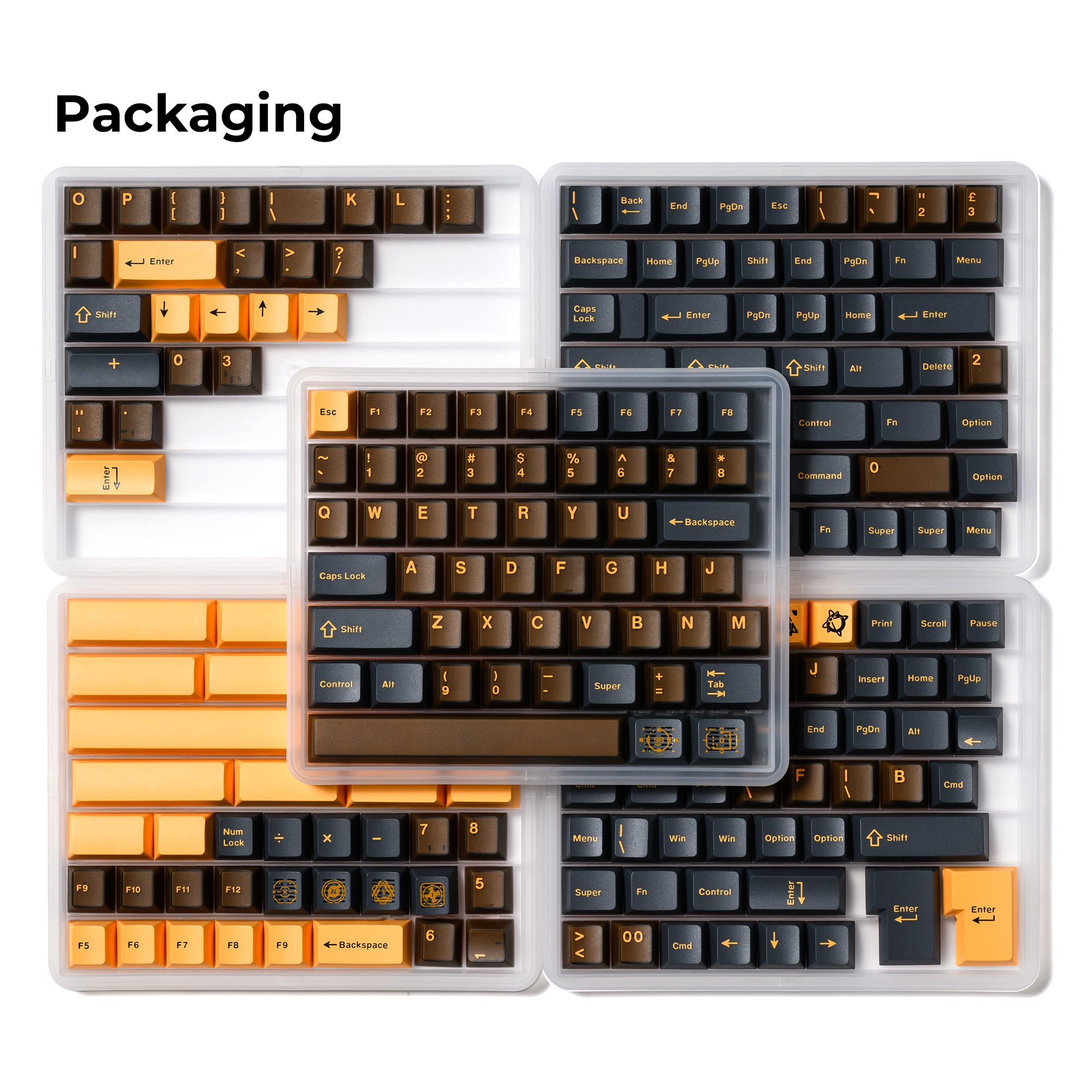 Chromatic Tales 216-Key PBT Keycap Set | XVX Keyboard