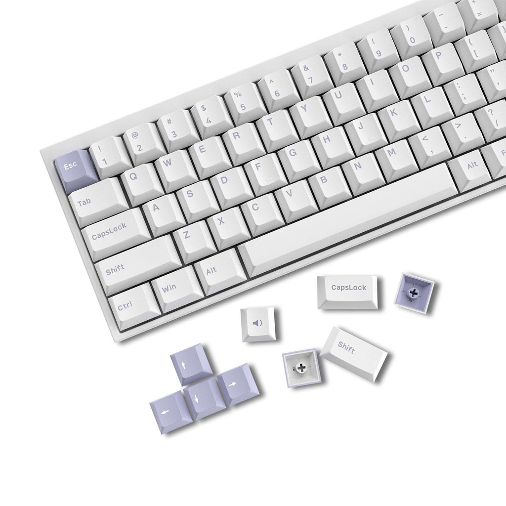 [XVX Retro Cherry Series] Cherry Profile 168-Key Double-Shot PBT Keycap Set (4 Colors) - xvxchannel