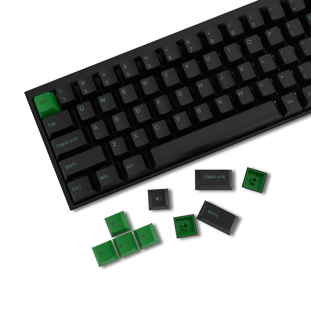 [XVX Retro Cherry Series] Cherry Profile 168-Key Double-Shot PBT Keycap Set (4 Colors) - xvxchannel