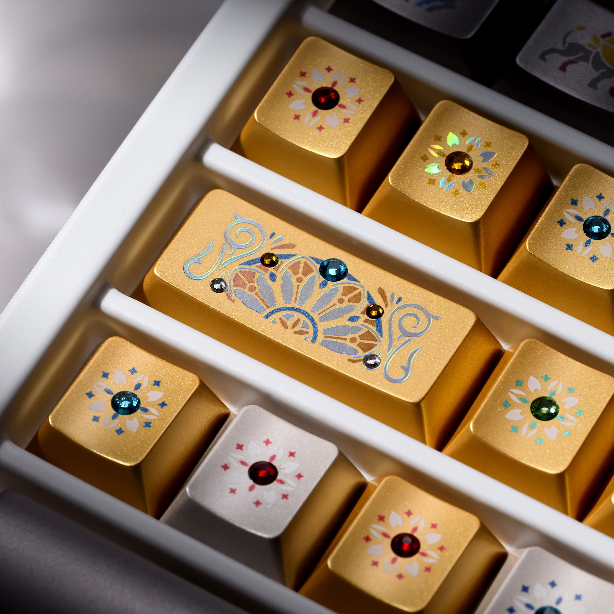 オ*シ様 【未使用に近い】Lattice Window Keycap Set 1_4a3bb50d-4d8c-4140-9c0a-