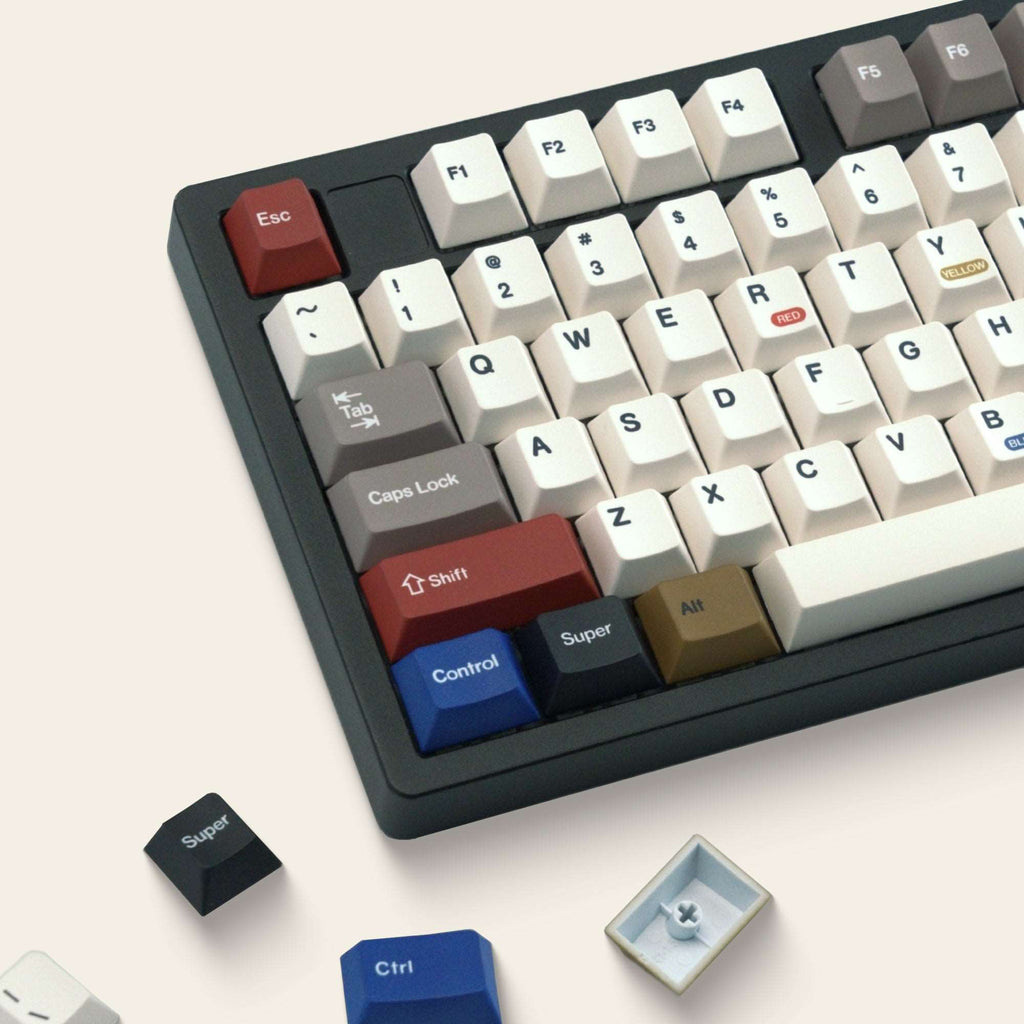 XVX  RETRO 100  PALETTE Cherry Profile Dye-Sub PBT keypcas Full Set  (134-Keys)