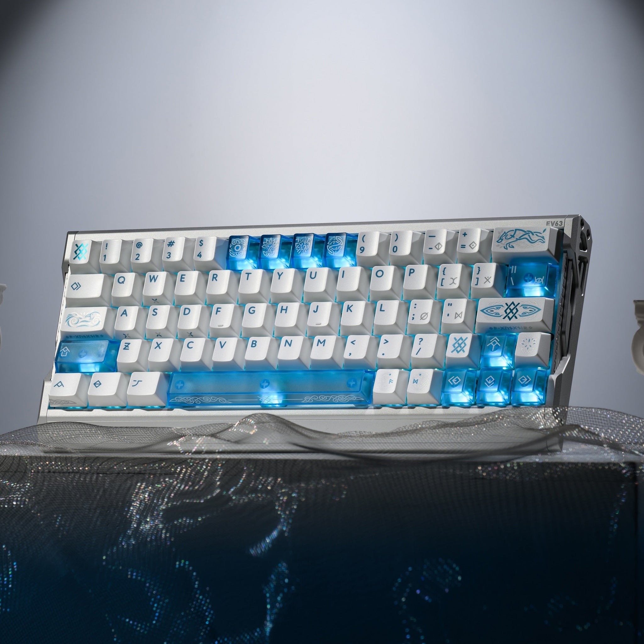キーボード XVX Eternity R2 XVX Eternity R2 Cherry Profile PBT+PC 205-Key Keycap Set