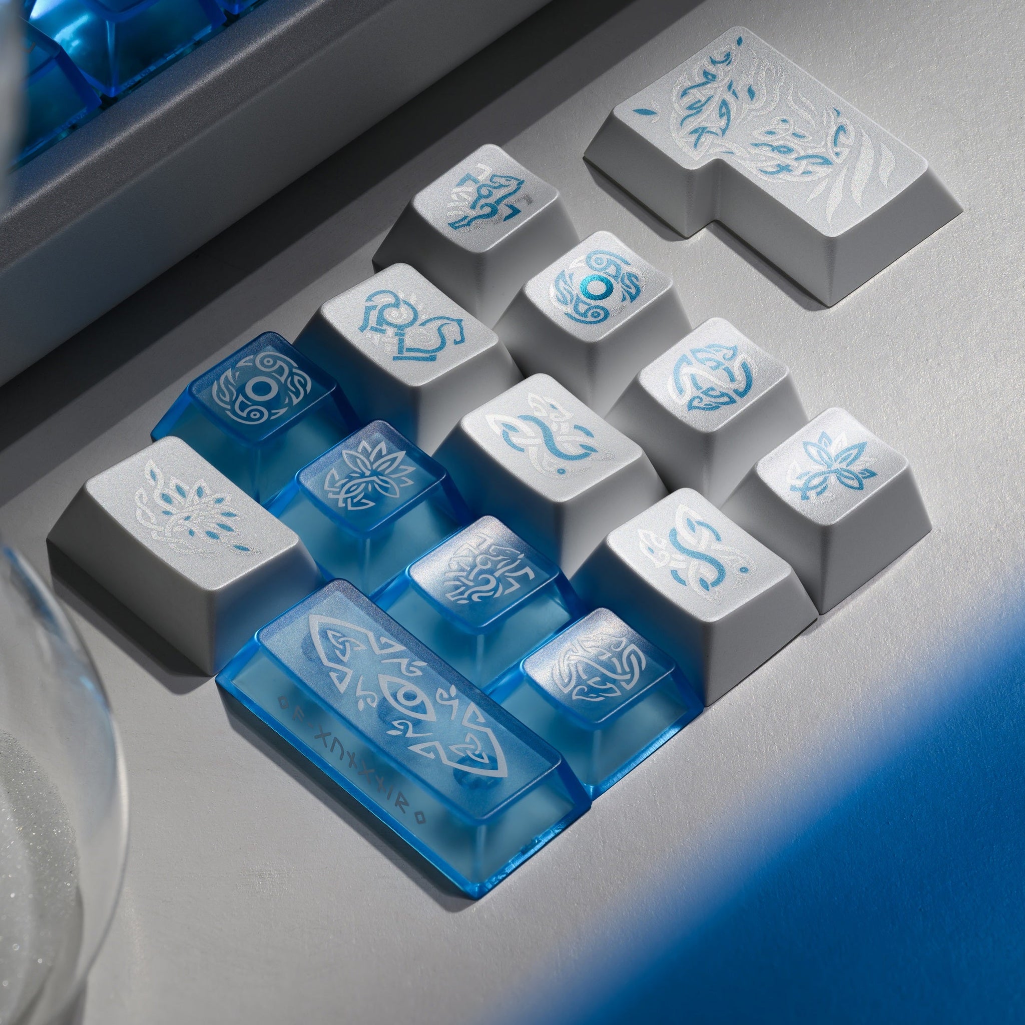 キーボード XVX Eternity R2 XVX Eternity R2 Cherry Profile PBT+PC 205-Key Keycap Set
