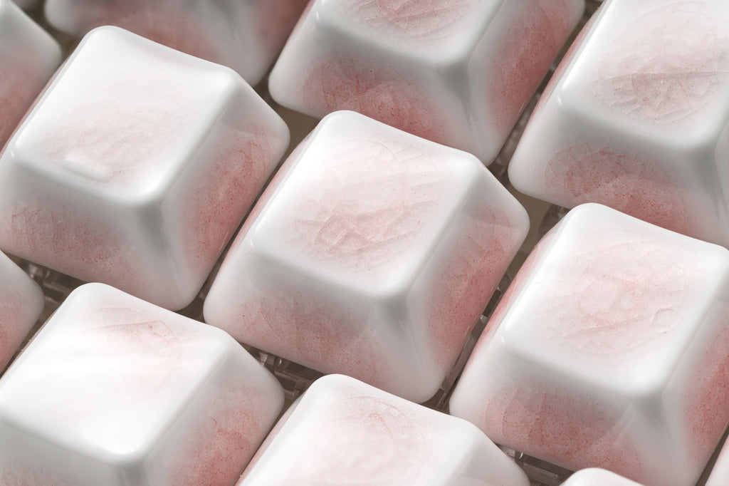 Crazed Heart Ceramic 21-Key Keycap Set | XVX Keyboard – XVX