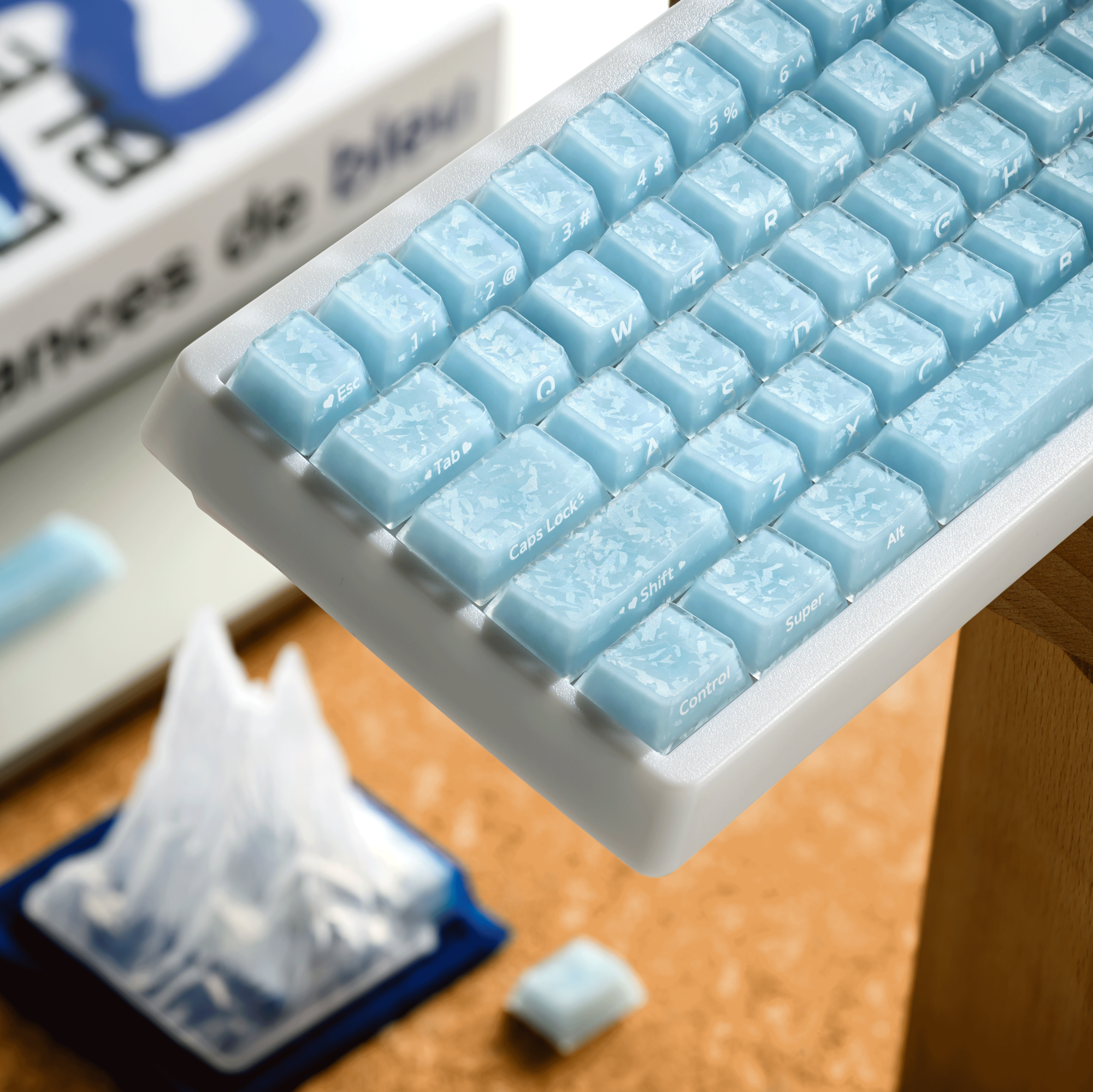 XVX M67 JadeStone Forged Carbon VIA Tri-Mode Mechanical Keyboard XVX Keyboard Channel