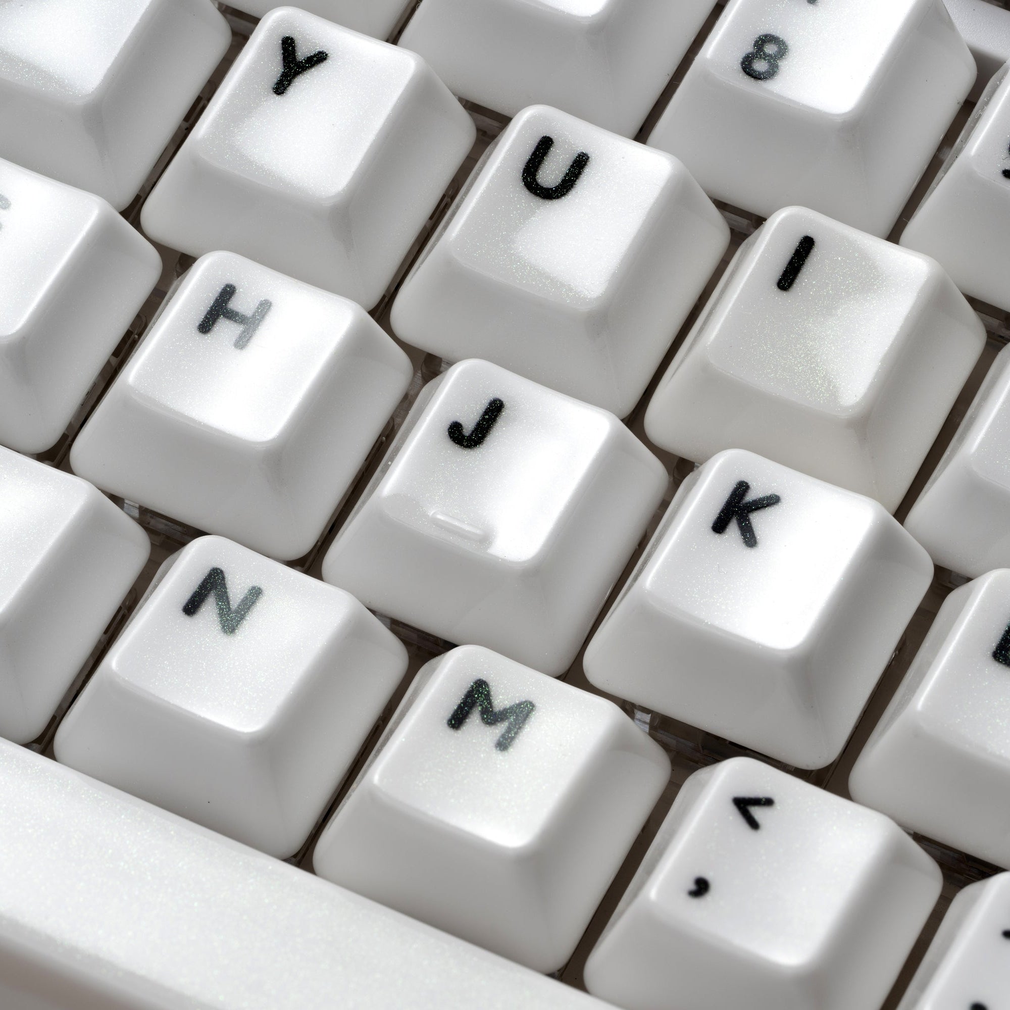 XVX Glitter Ceramic Cherry Profile 120-Key Full Keycap Set