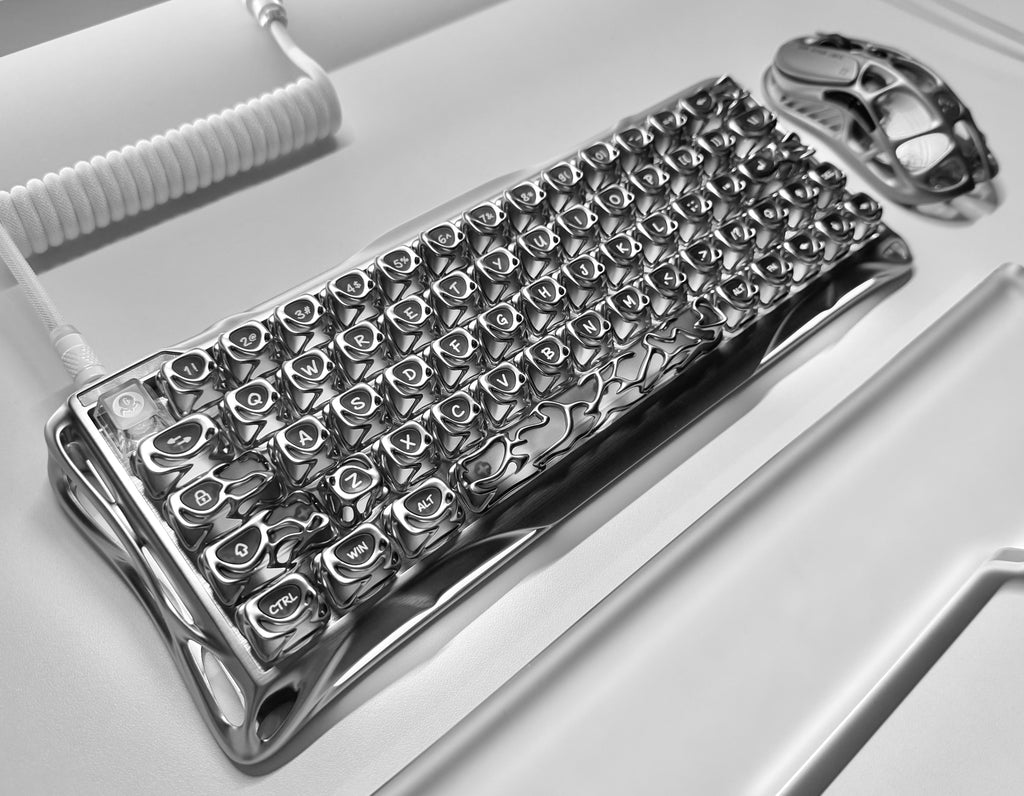 Venom Liquid Metallic Electroplating Keycap Set | XVX Keyboard
