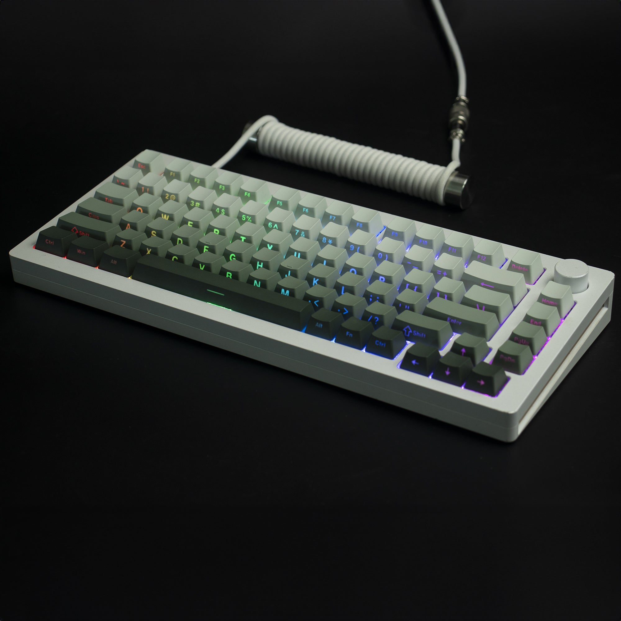 XVX Gradient Series 136-Key Side-Printed OEM Profile Keycap (7 Colors) - xvxchannel