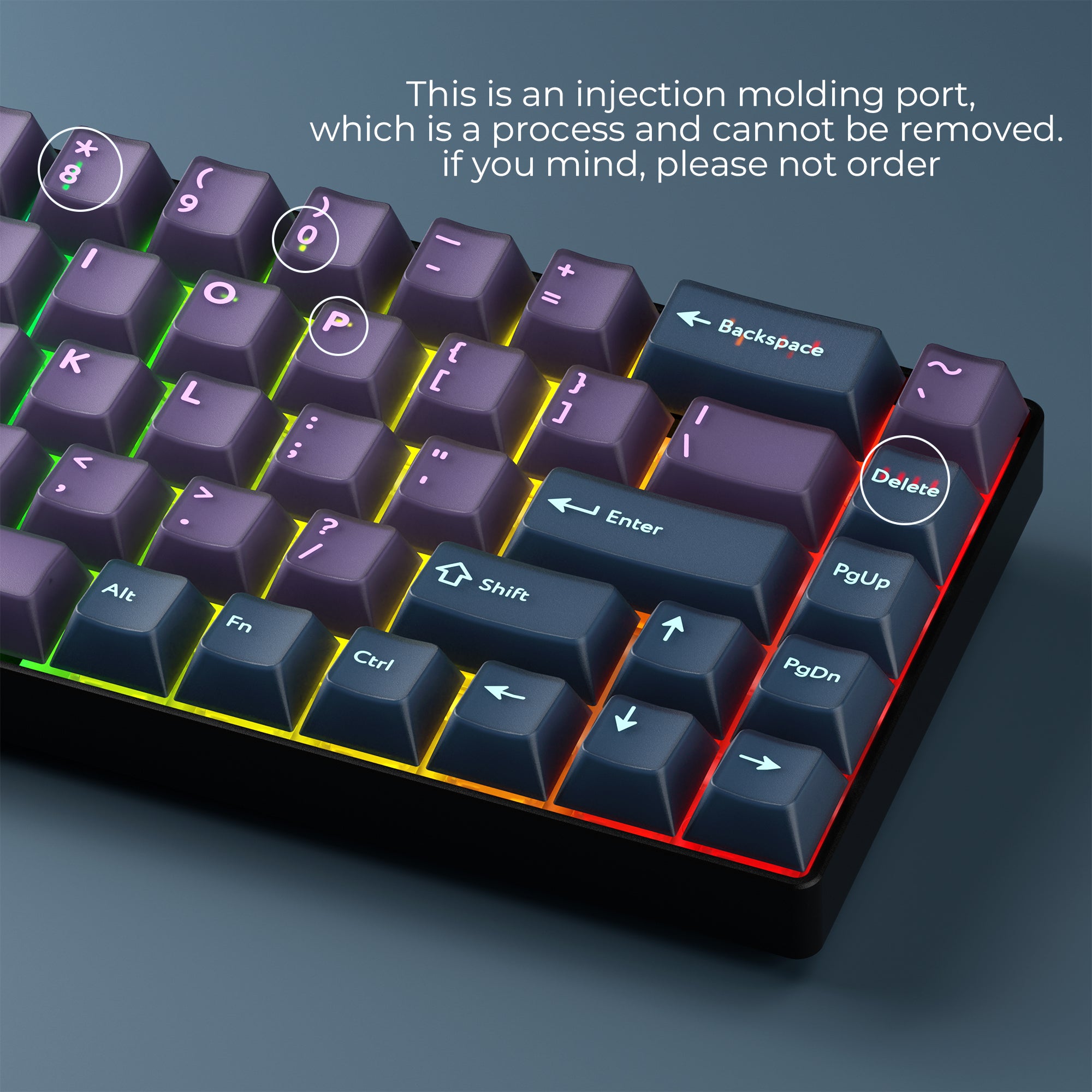 XVX Chromatic Tales Series 216-Key Double-Shot Cherry Profile PBT Keycap Full Set XVX Keyboard Channel