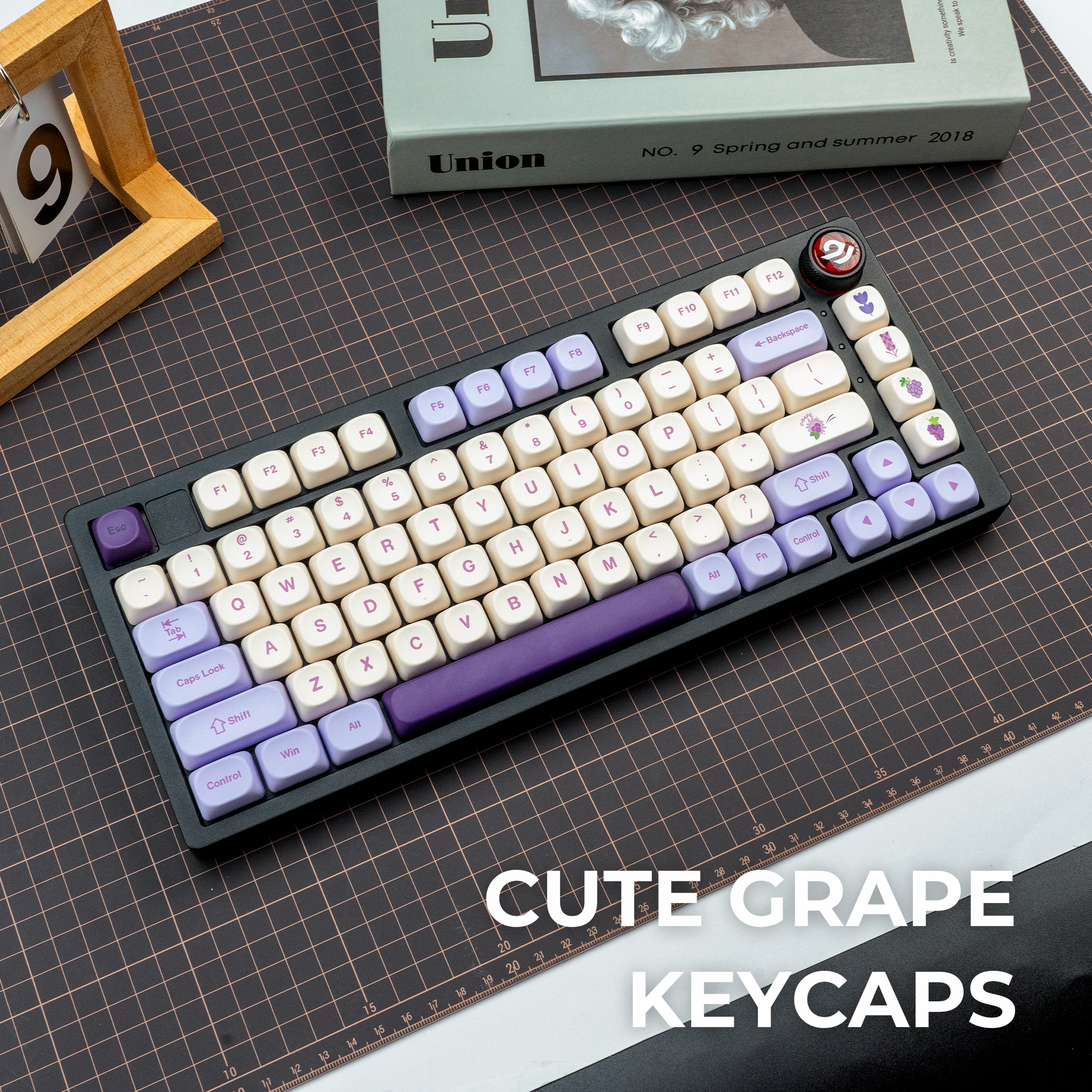 XVX Purple grapes MOA Profile Dye-Sub PBT Keycap Set 143-Key – XVX XVX Purple grapes MOA Profile Dye-Sub PBT Keycap Set 143-Key – XVX