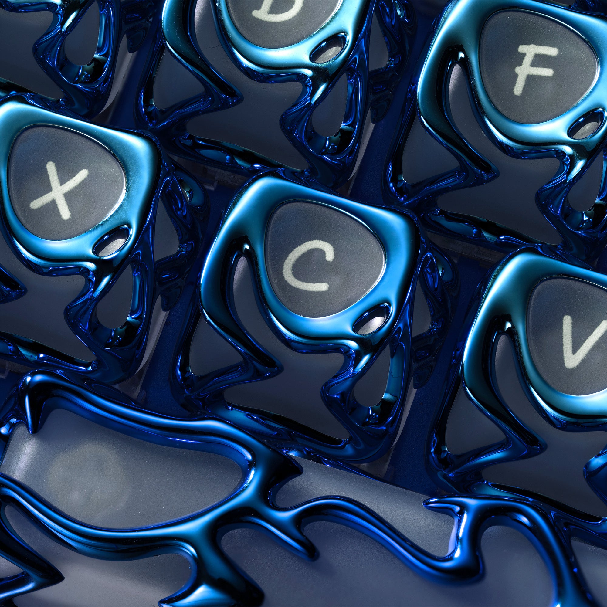 キーボード XVX Venom Blue 61 Key Set 2_9a86af4d-8f78-4bbd-ba22-