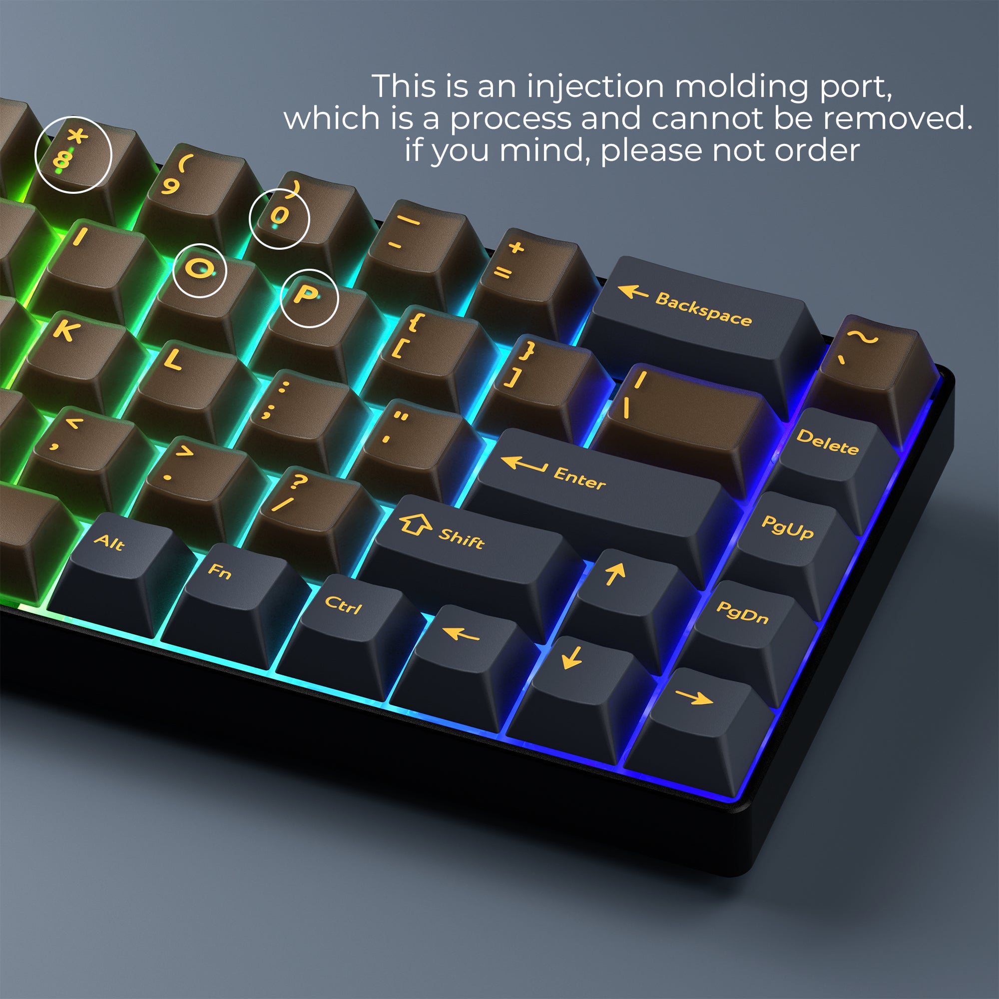 XVX Chromatic Tales Series 216-Key Double-Shot Cherry Profile PBT Keycap Full Set XVX Keyboard Channel