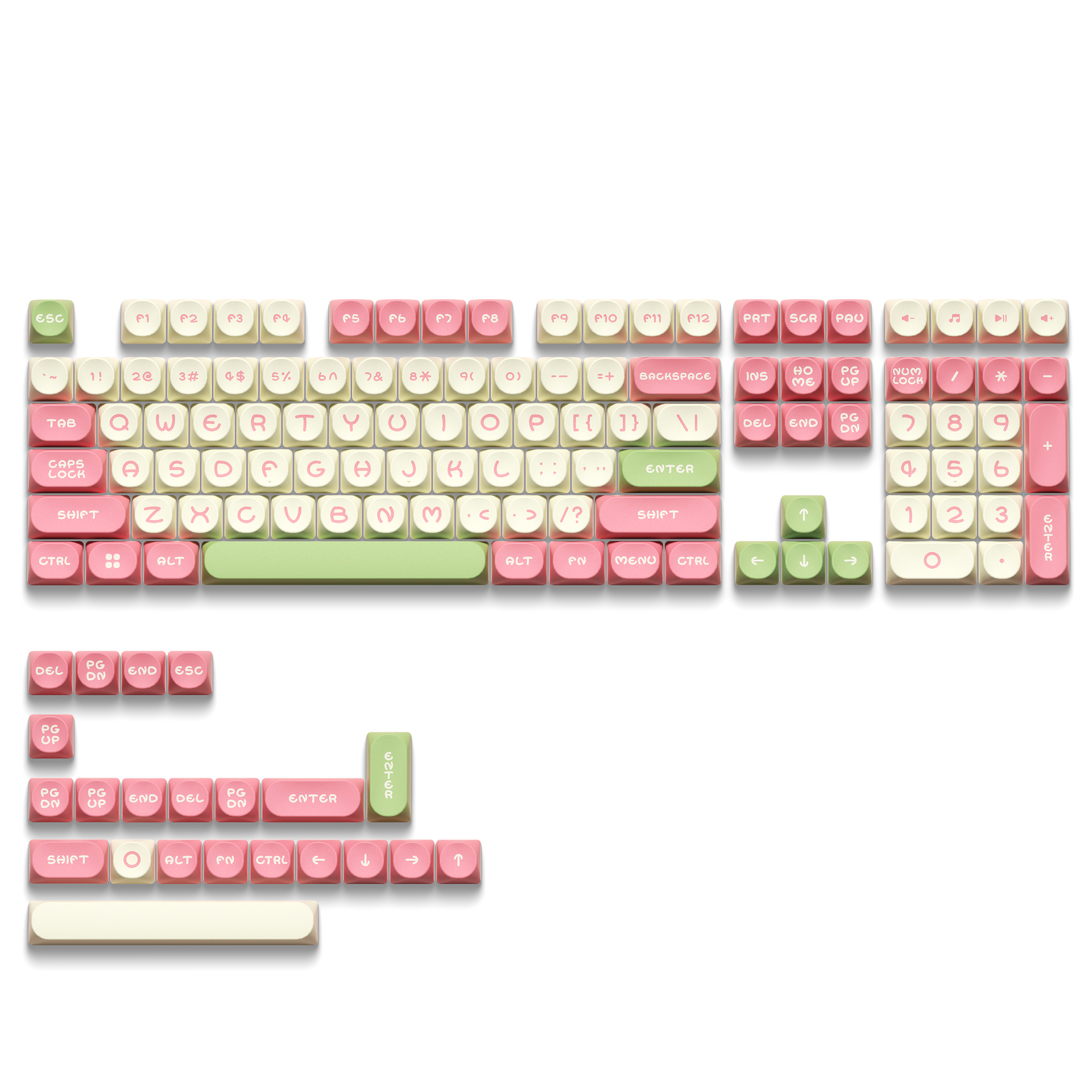 MOA Profile Dye Sub PBT Keycap – XVX Keyboard Channel