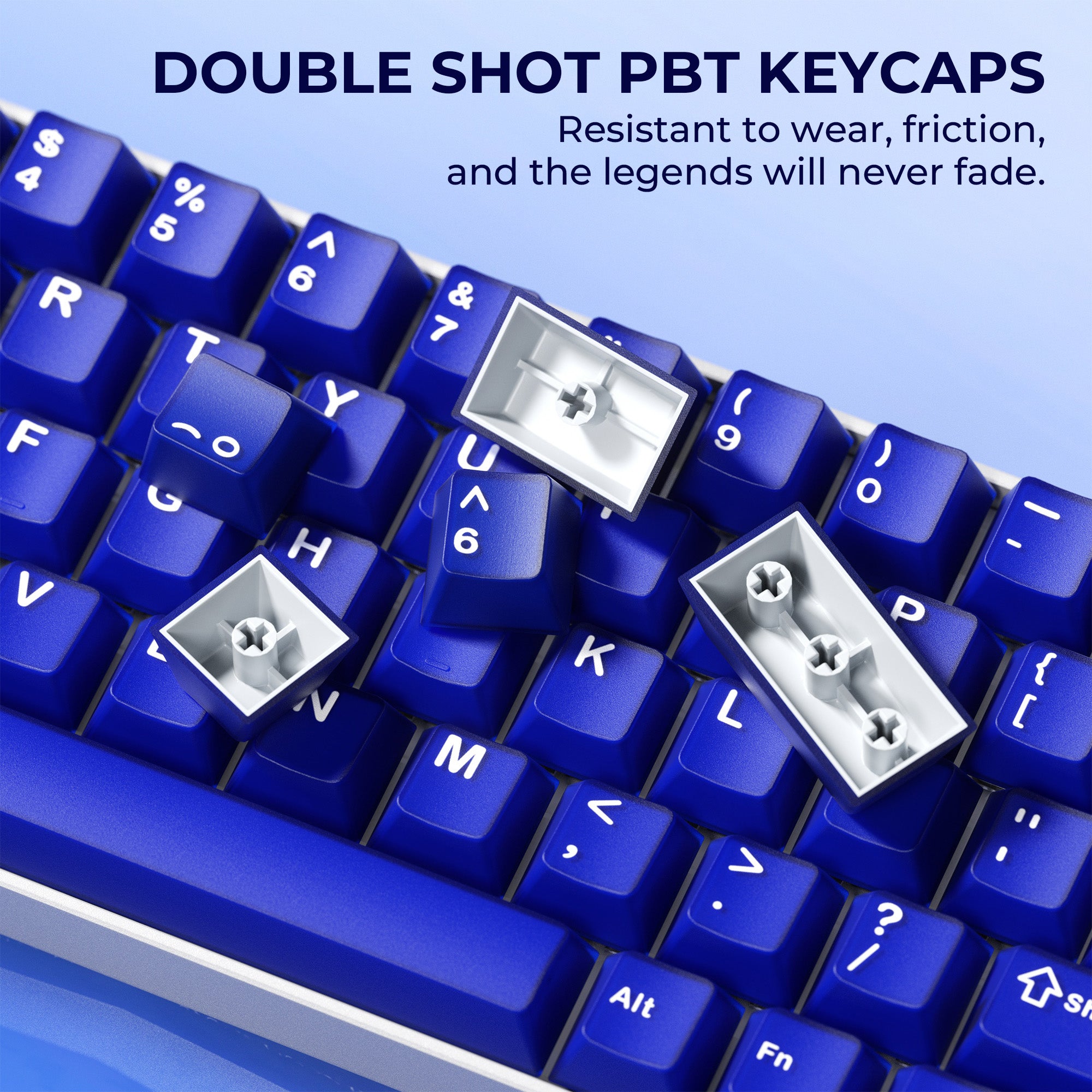 XVX Frost Jade Series Double-Shot Cherry Profile PBT Keycap 121