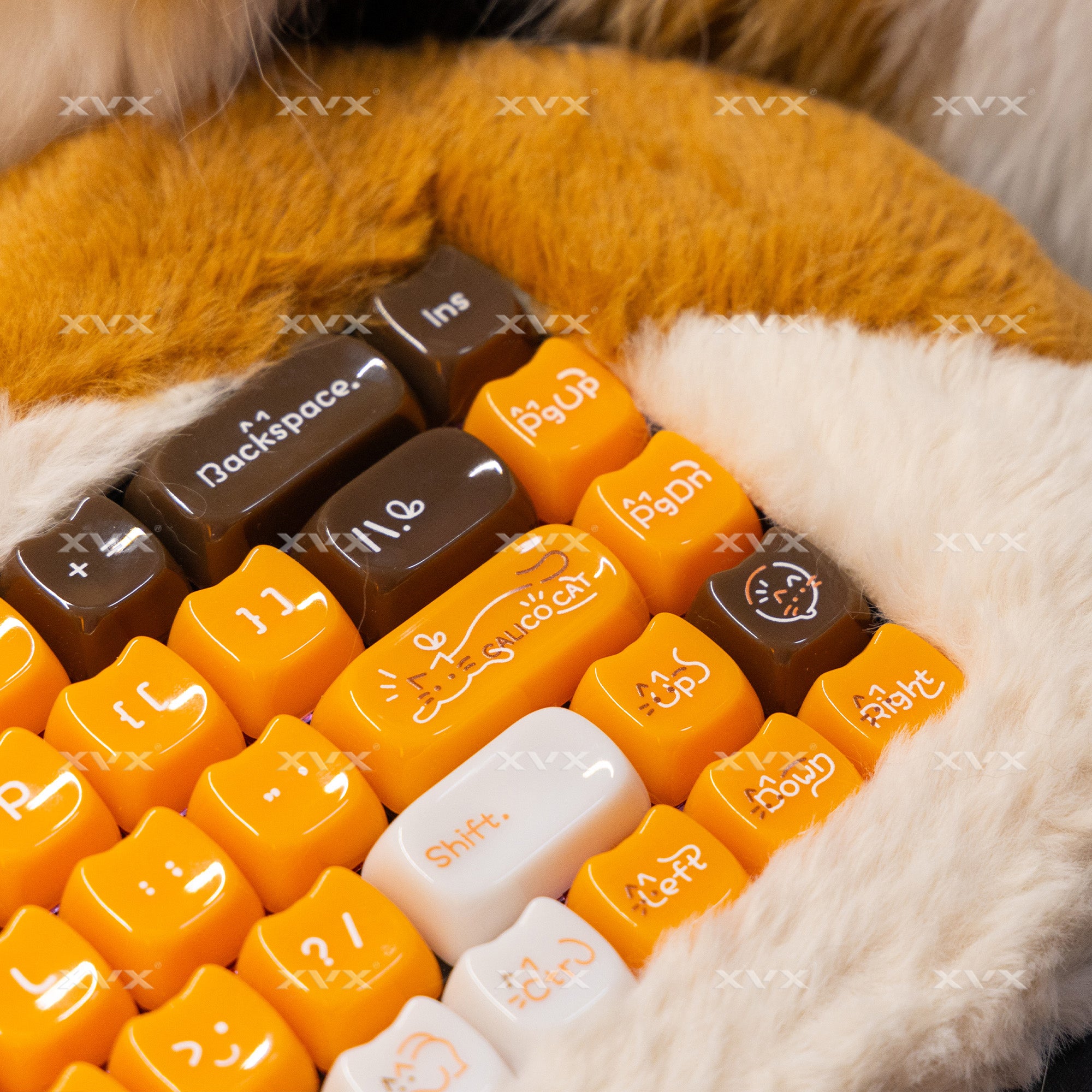XVX House Cat Themed MAO Profile 149-Key Keycap Set XVX Keyboard Channel