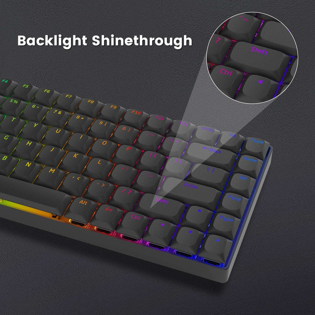 XVX Horizon V2 Low Profile/Uniform Profile Double-Shot Keycap Set (118-Key) - xvxchannel