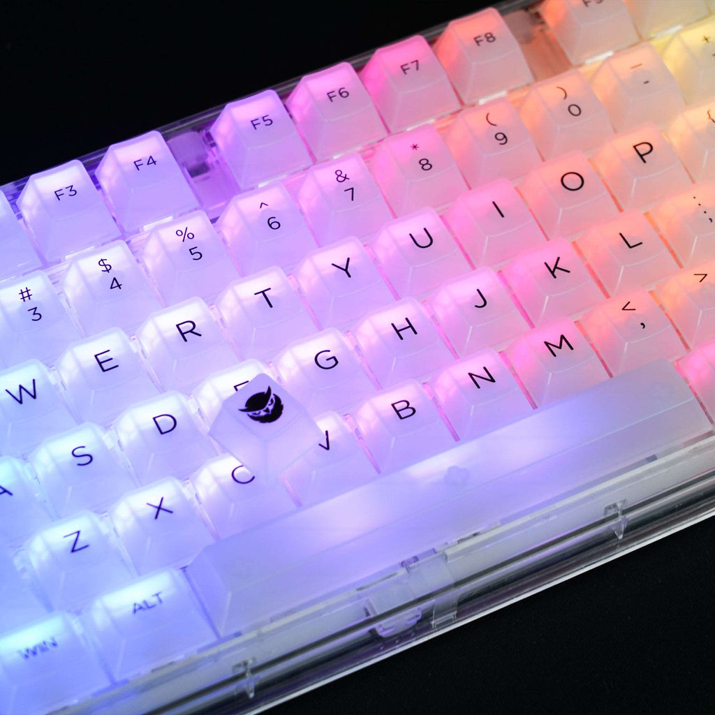 XVX Frost Translucent Cherry Profile Keycap Full Set (141-Key) - xvxchannel