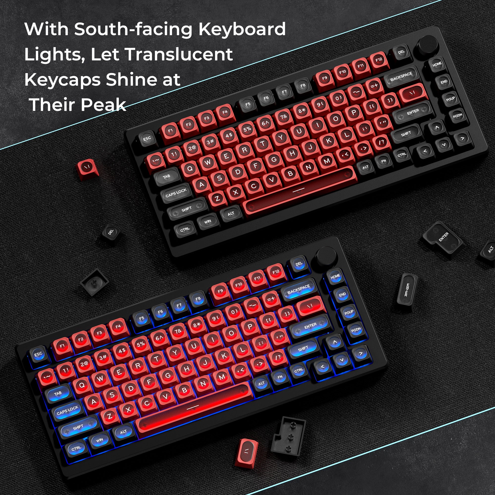 XVX Cats eye MAX Profile Dye-Sub PBT Keycap Set 136-Key – XVX Keyboard ...