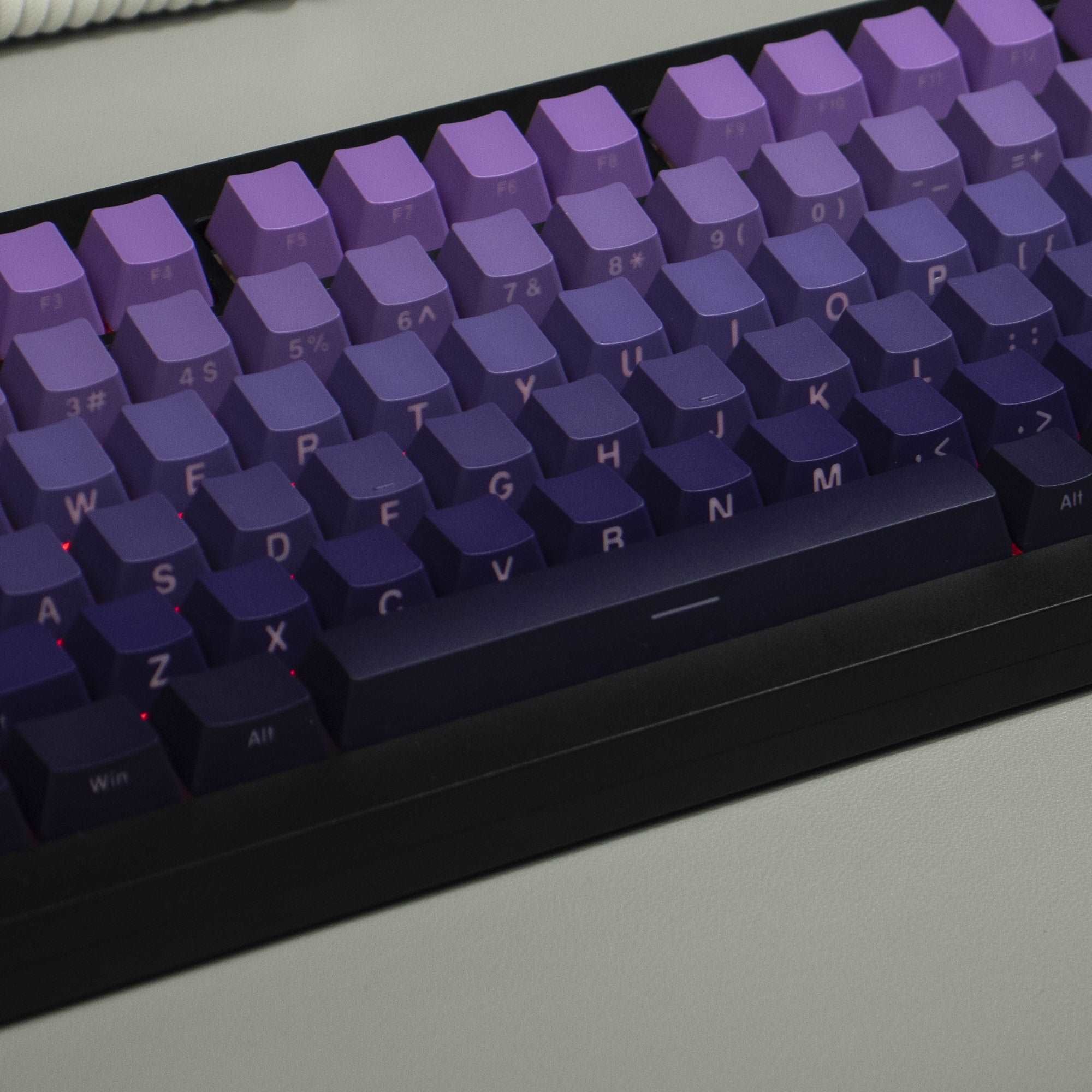 XVX Gradient Series 136-Key Side-Printed OEM Profile Keycap (7 Colors) - xvxchannel