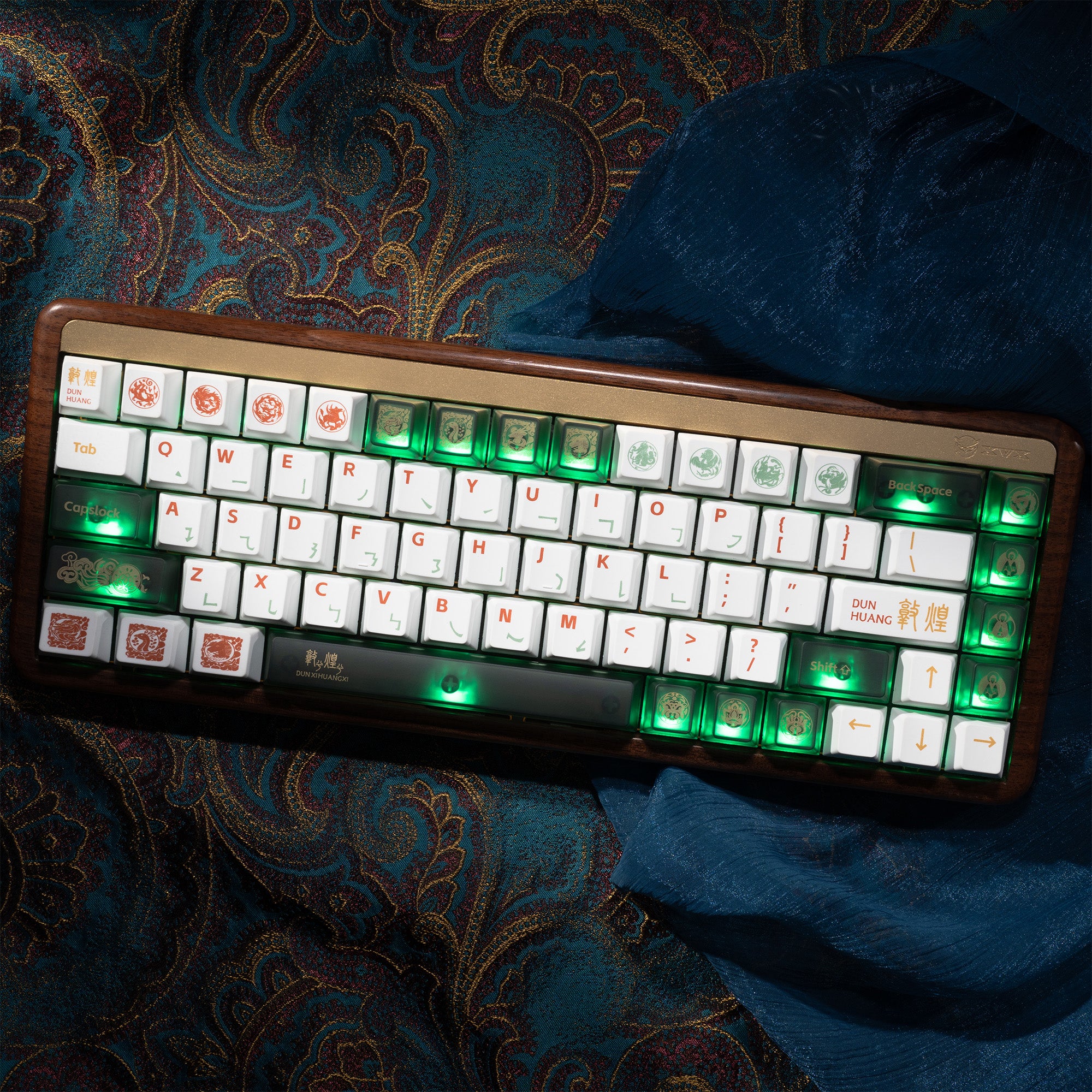 XVX Dunhuang Cherry Profile Dye-Sub PBT Keycaps Full Set (212-Keys