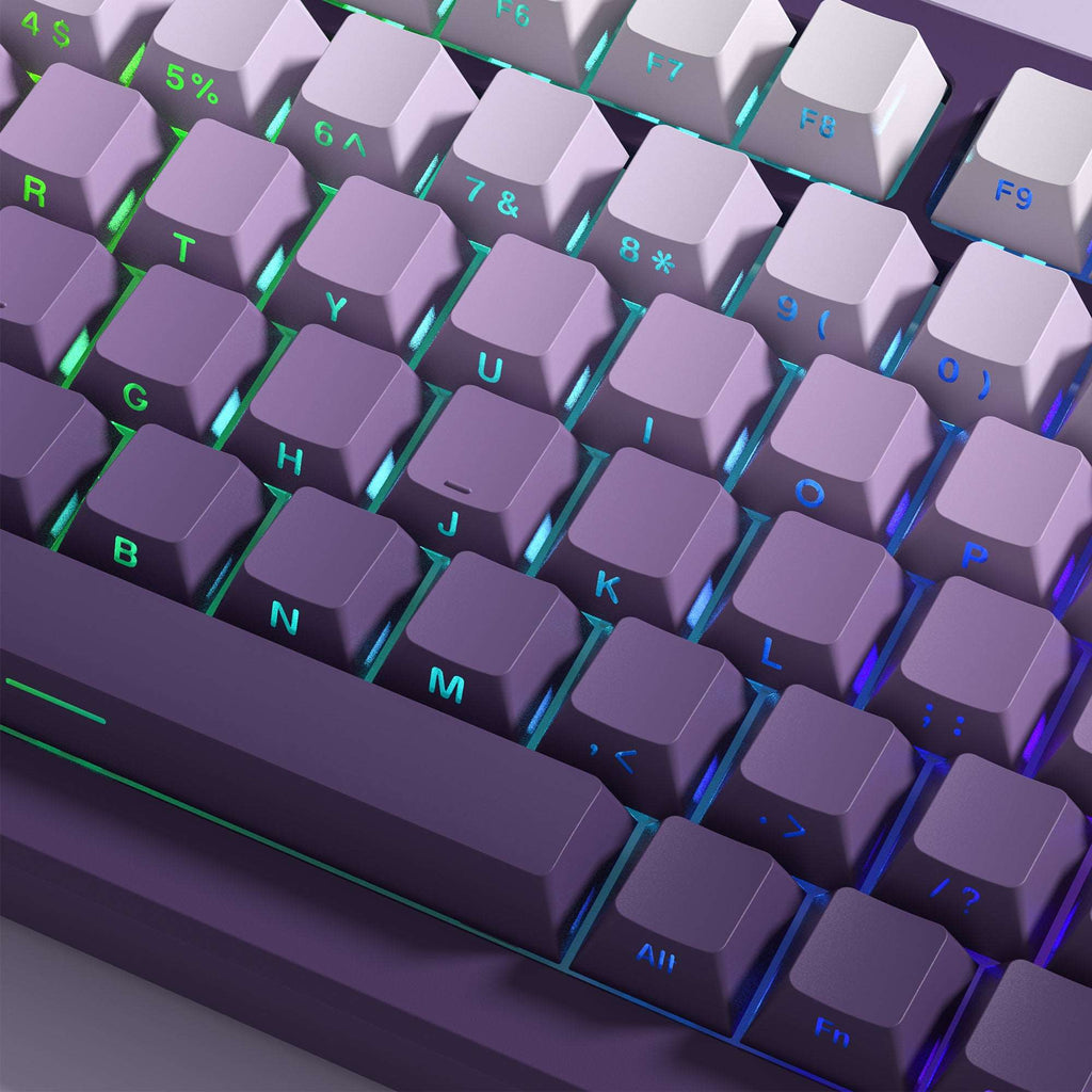 XVX Gradient Series 136-Key Side-Printed Cherry Profile Keycap (8 Colors) - xvxchannel
