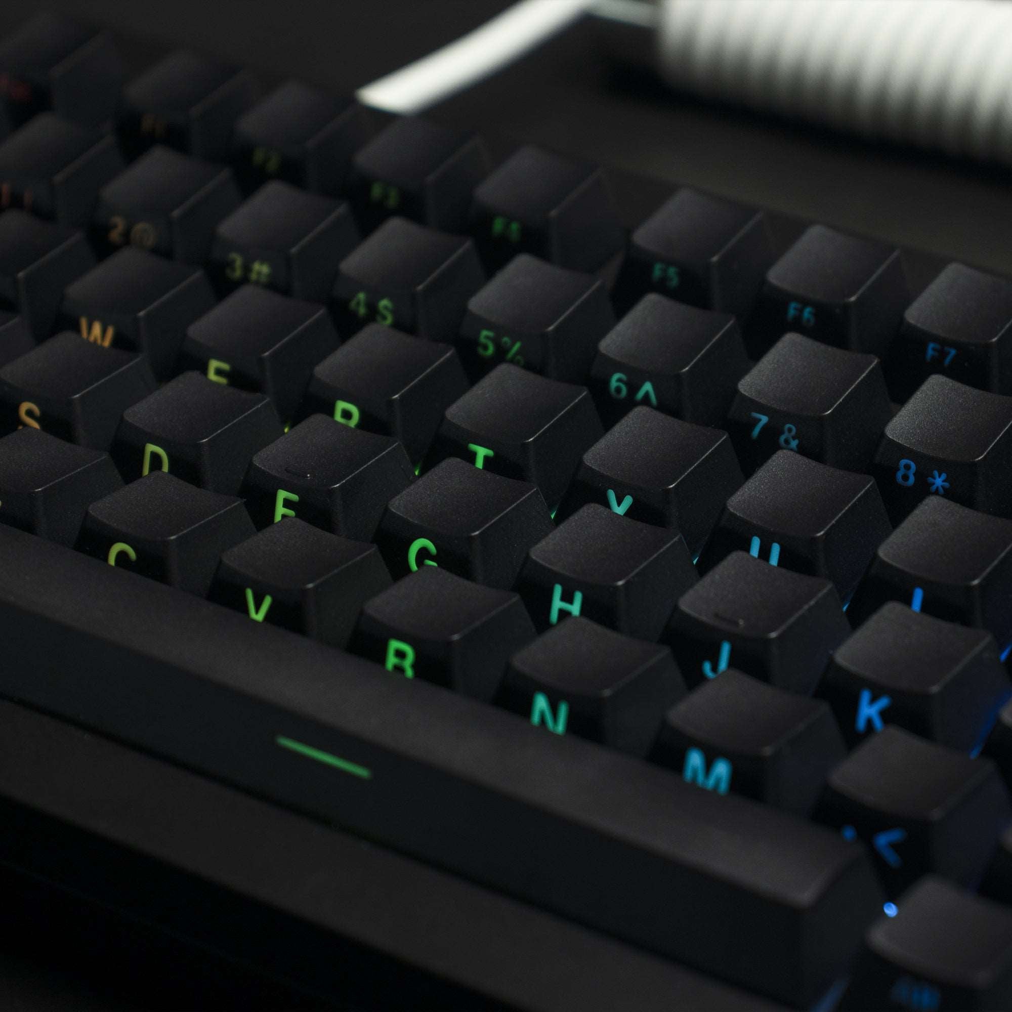 XVX Gradient Series 136-Key Side-Printed OEM Profile Keycap (7 Colors) - xvxchannel