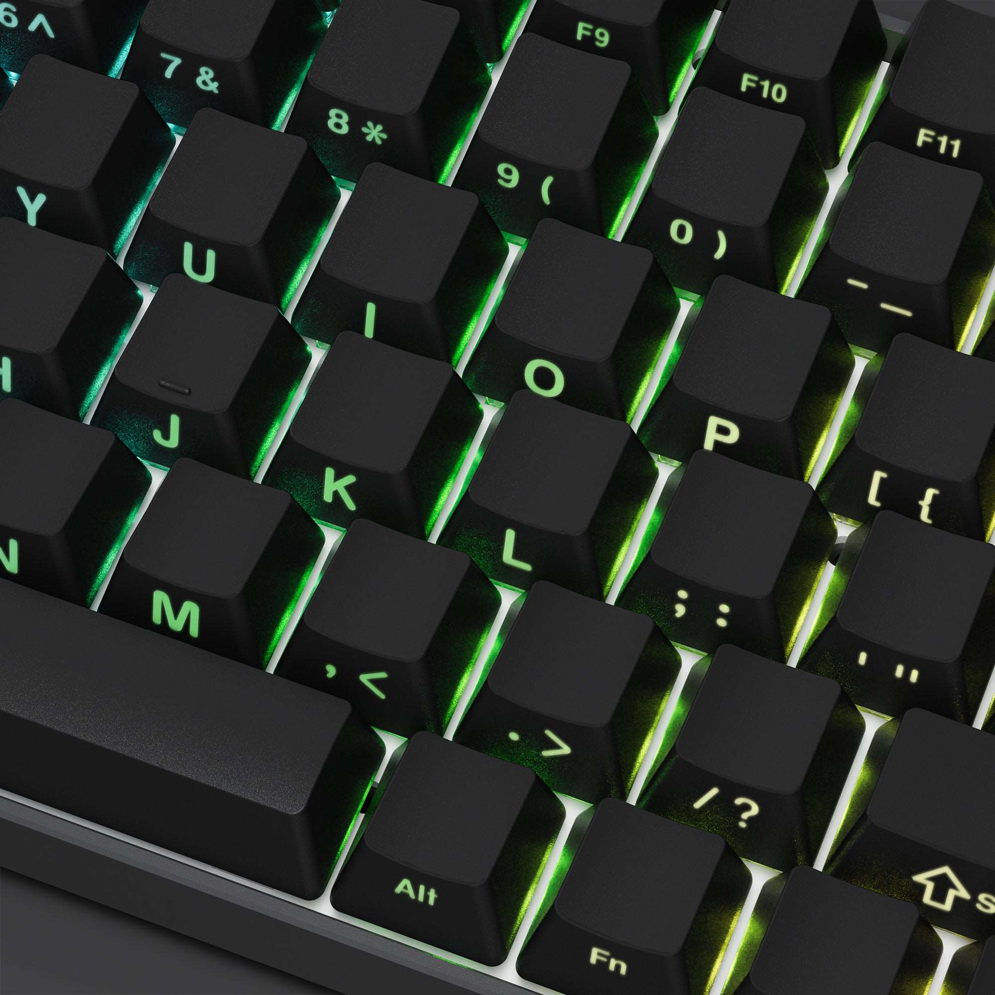 XVX Gradient Series 136-Key Side-Printed OEM Profile Keycap (7 Colors) - xvxchannel