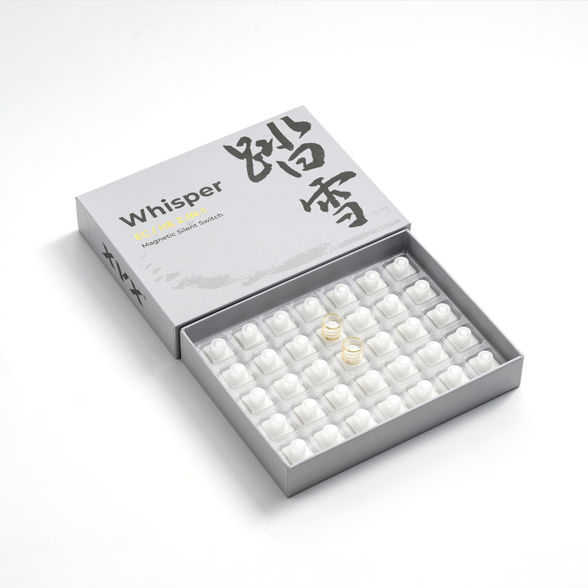 XVX Whisper EC/HE 2-in-1 Magnetic Silent Switch XVX Keyboard Channel