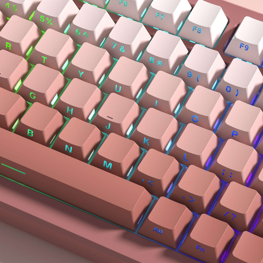 XVX Gradient Series 136-Key Side-Printed Cherry Profile Keycap (8 Colors) - xvxchannel