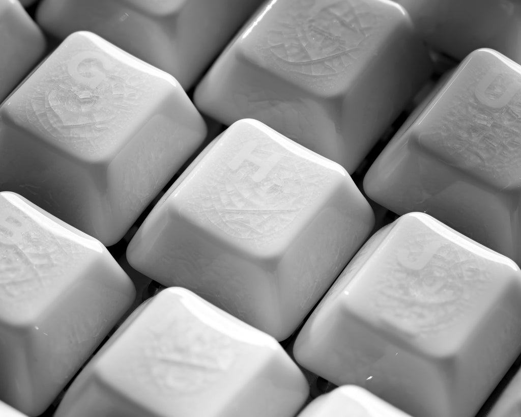 Crazed Ceramic 120-Key Full Set Keycap | XVX Keyboard