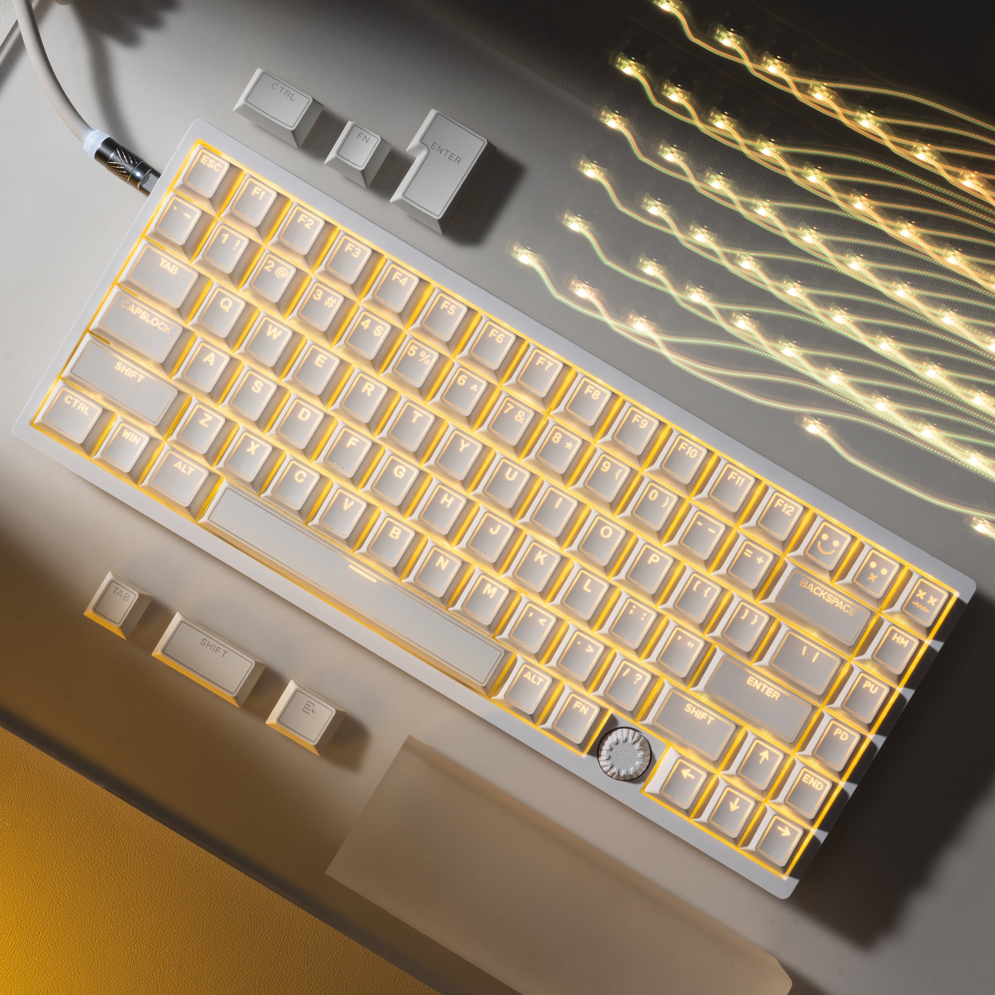 PRISM Shine-Through PBT Keycap Set | XVX Keyboard – XVX Keyboard