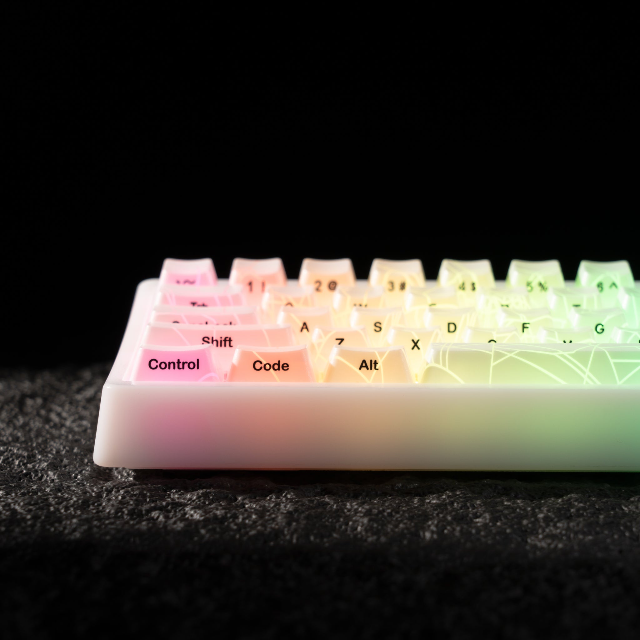XVX M67 JadeStone Mechanical Keyboard With IMD-Tech Keycaps