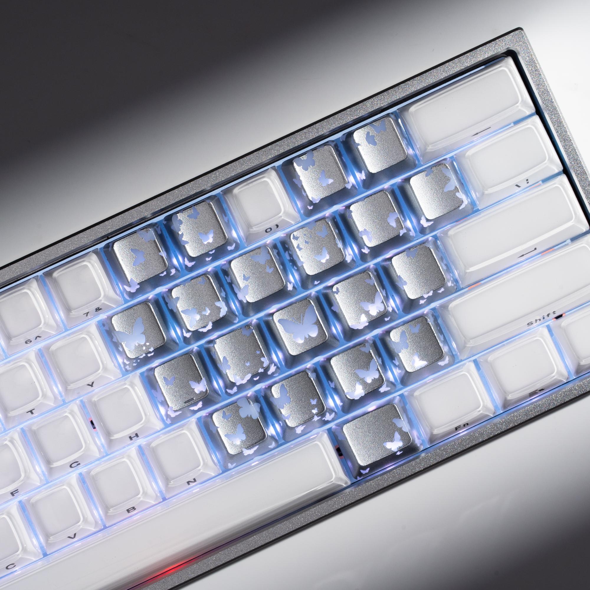 XVX FlutterBloom Heart Layout 21-Key IMD-Tech Keycap Set XVX Keyboard Channel