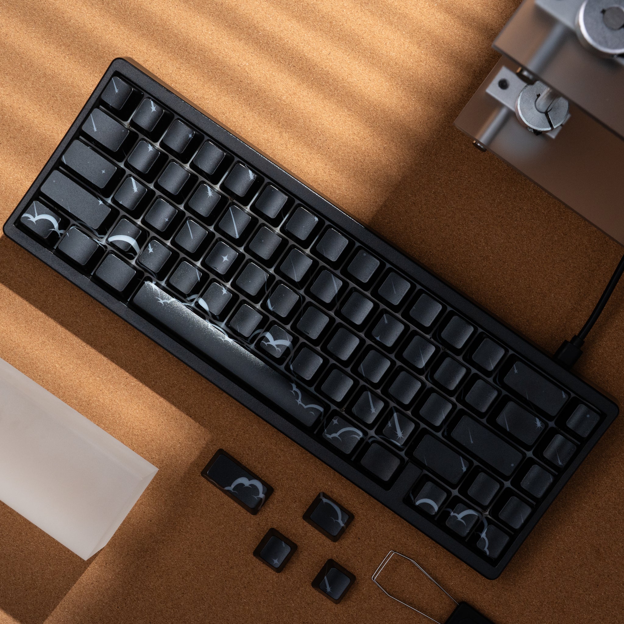 XVX IMD Meteor Pattern Shine-Through OEM Profile 118-Key Keycap