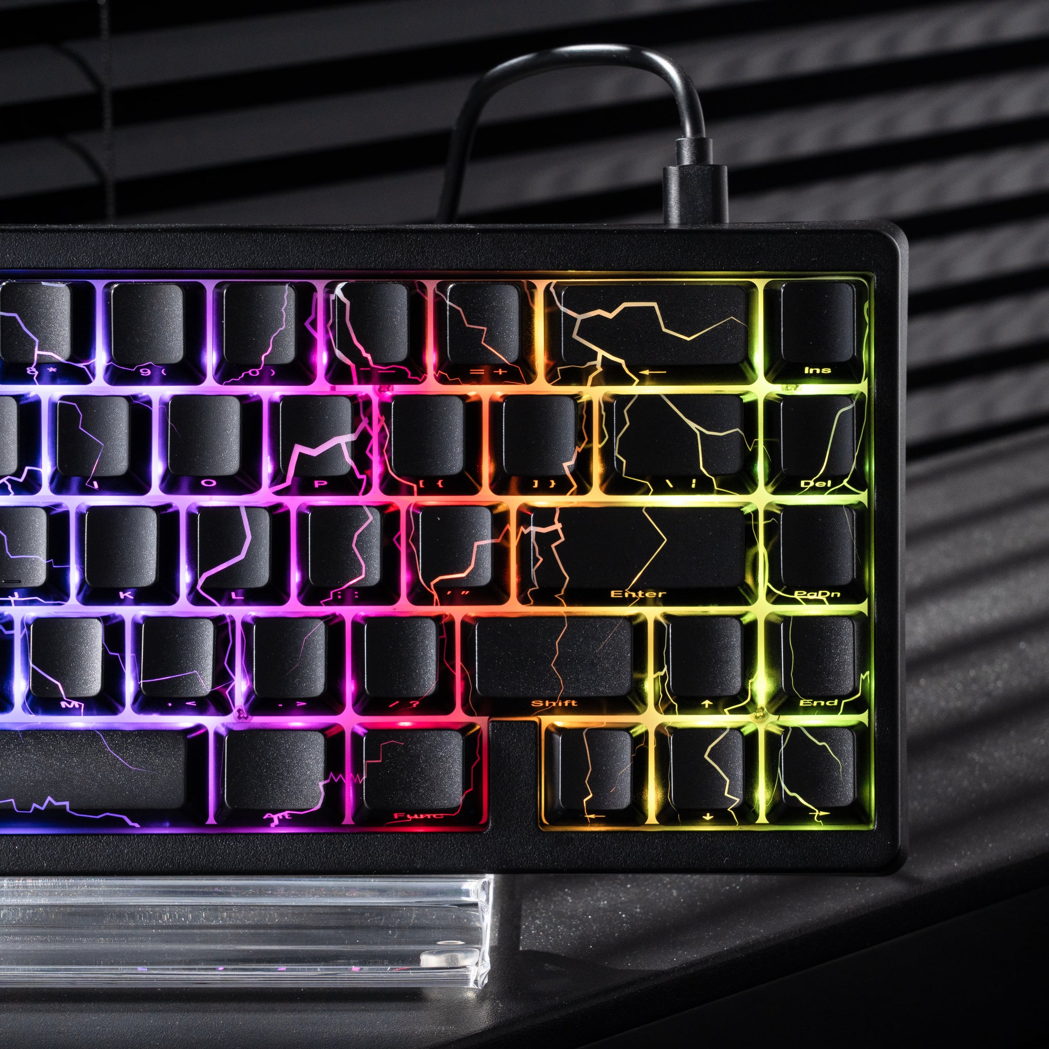 XVX Lightning Version Pattern OEM Profile IMD-Tech Keycap Set