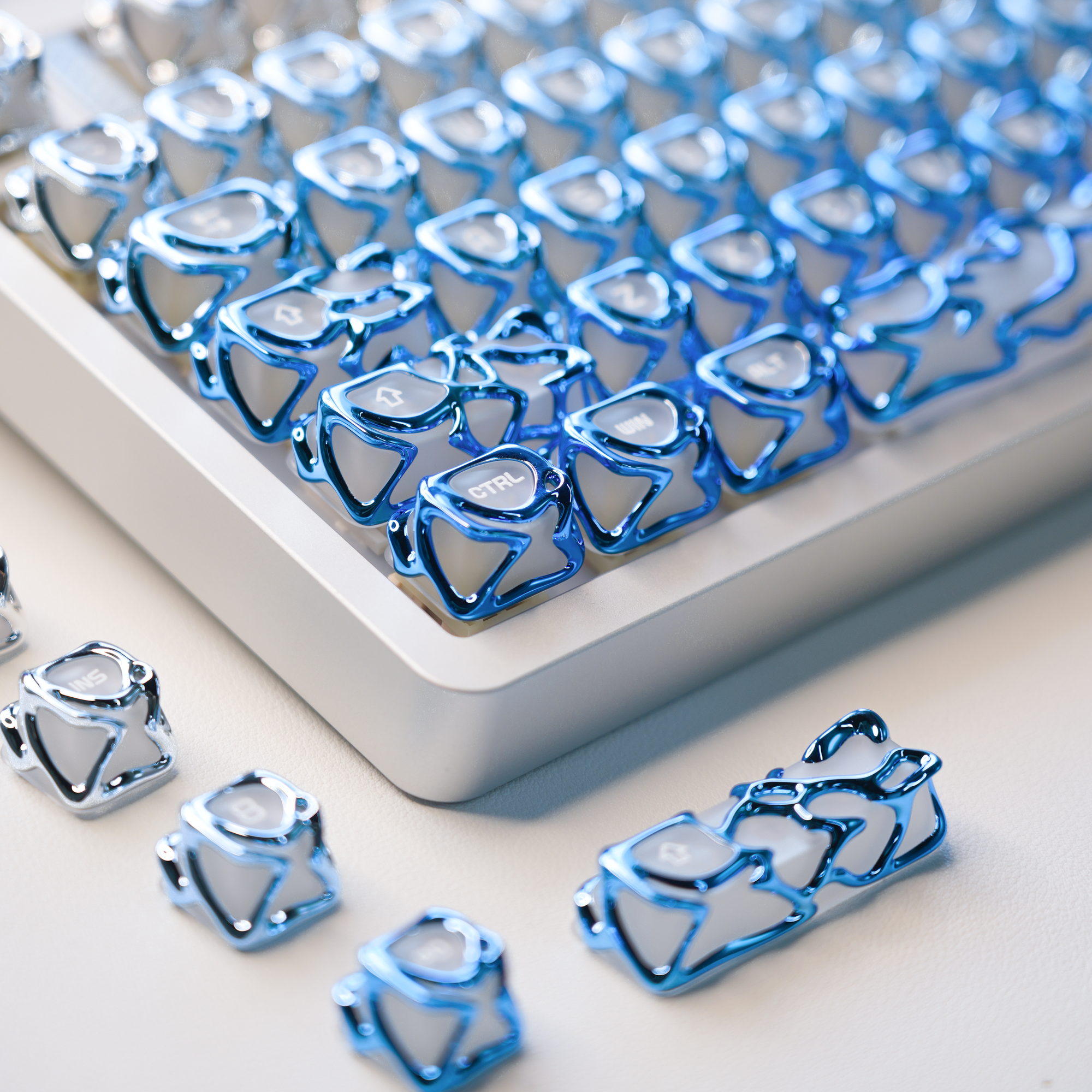 Venom Liquid Metallic Electroplating Keycap Set | XVX Keyboard