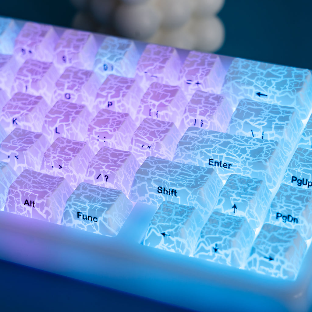 XVX M67 JadeStone Mechanical Keyboard With IMD-Tech Keycaps (SPIDER WE ...